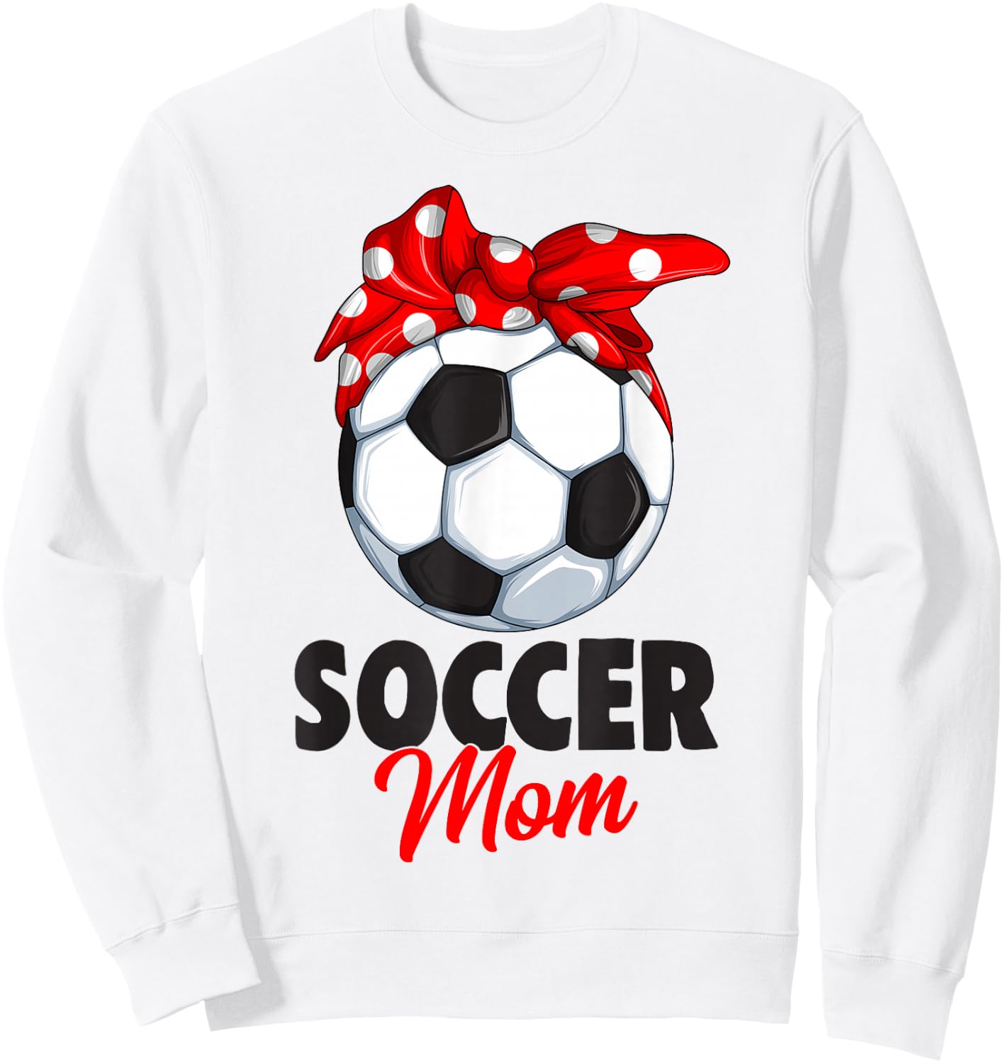 Soccer Mom Women Sweatshirt - Sweatshirt | White
