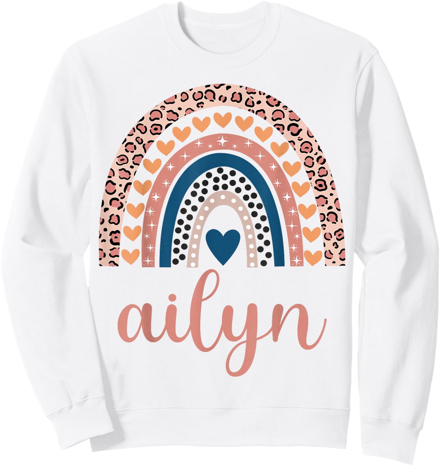 Ailyn Ailyn Name Birthday Shirt Gift Sweatshirt - Sweatshirt | White