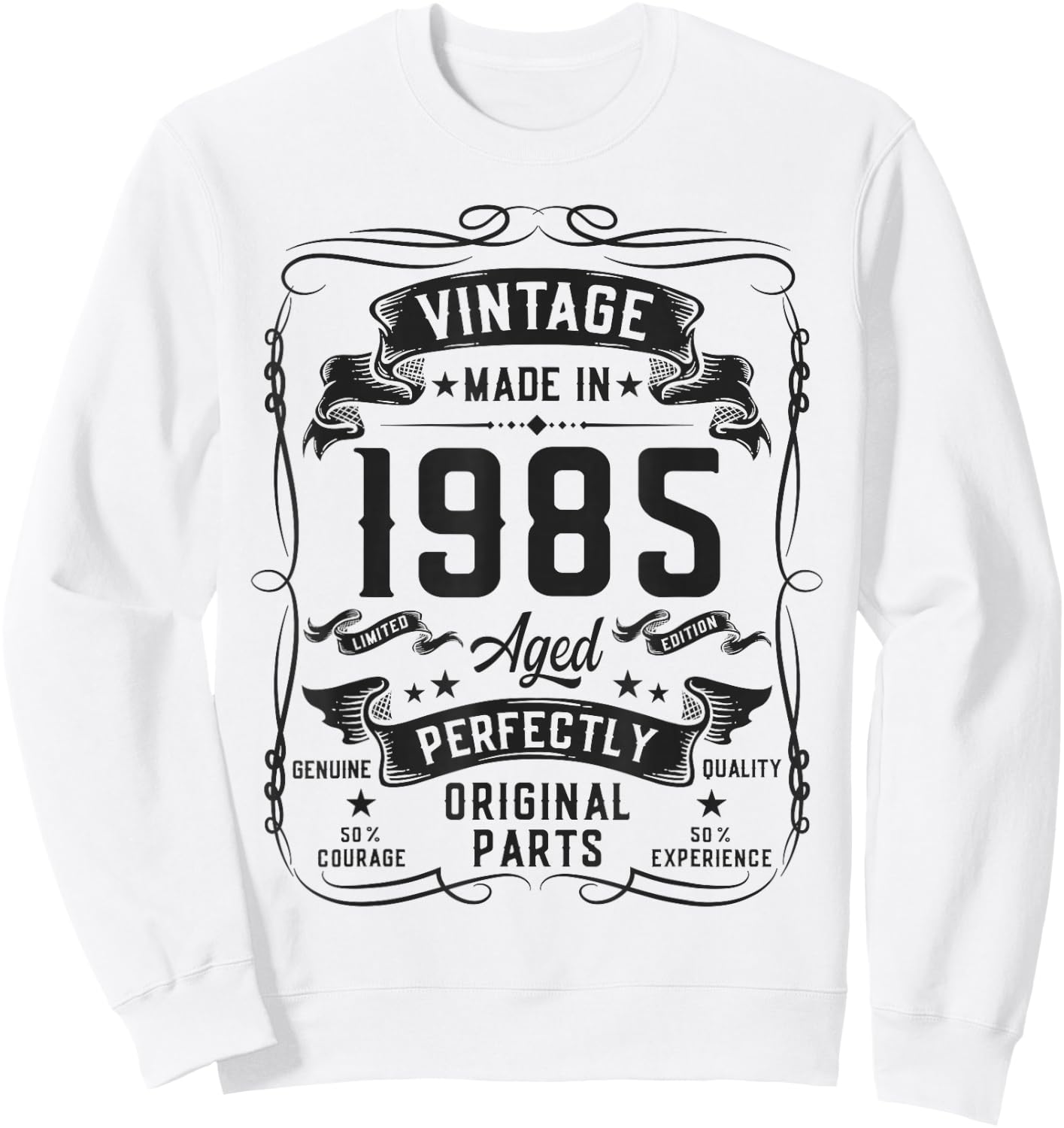Vintage 1985 41yr 41st Birthday Gifts 41 Years Old Sweatshirt - Sweatshirt | White