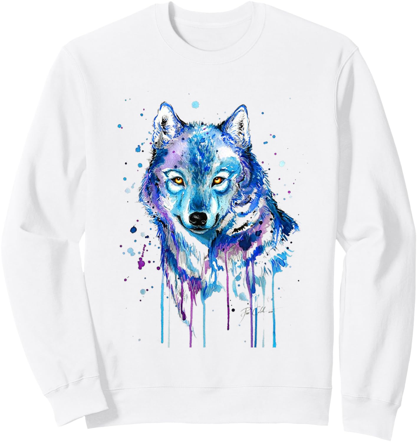 Wolf shirt , wolf costume for kids, wolf for youth Sweatshirt - Sweatshirt | White