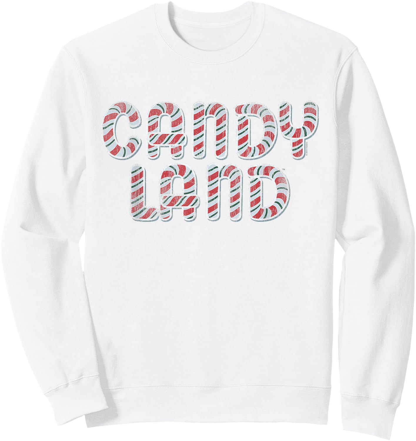 Candy Land Candy Land's Sign Sweatshirt - Sweatshirt | White