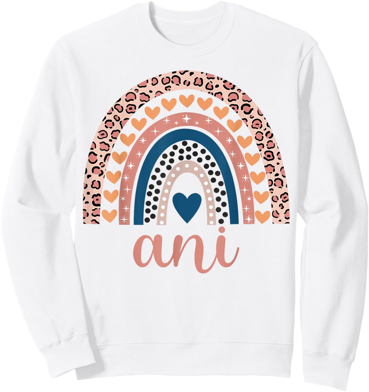 Ani Ani Name Birthday Shirt Gift Sweatshirt - Sweatshirt | White