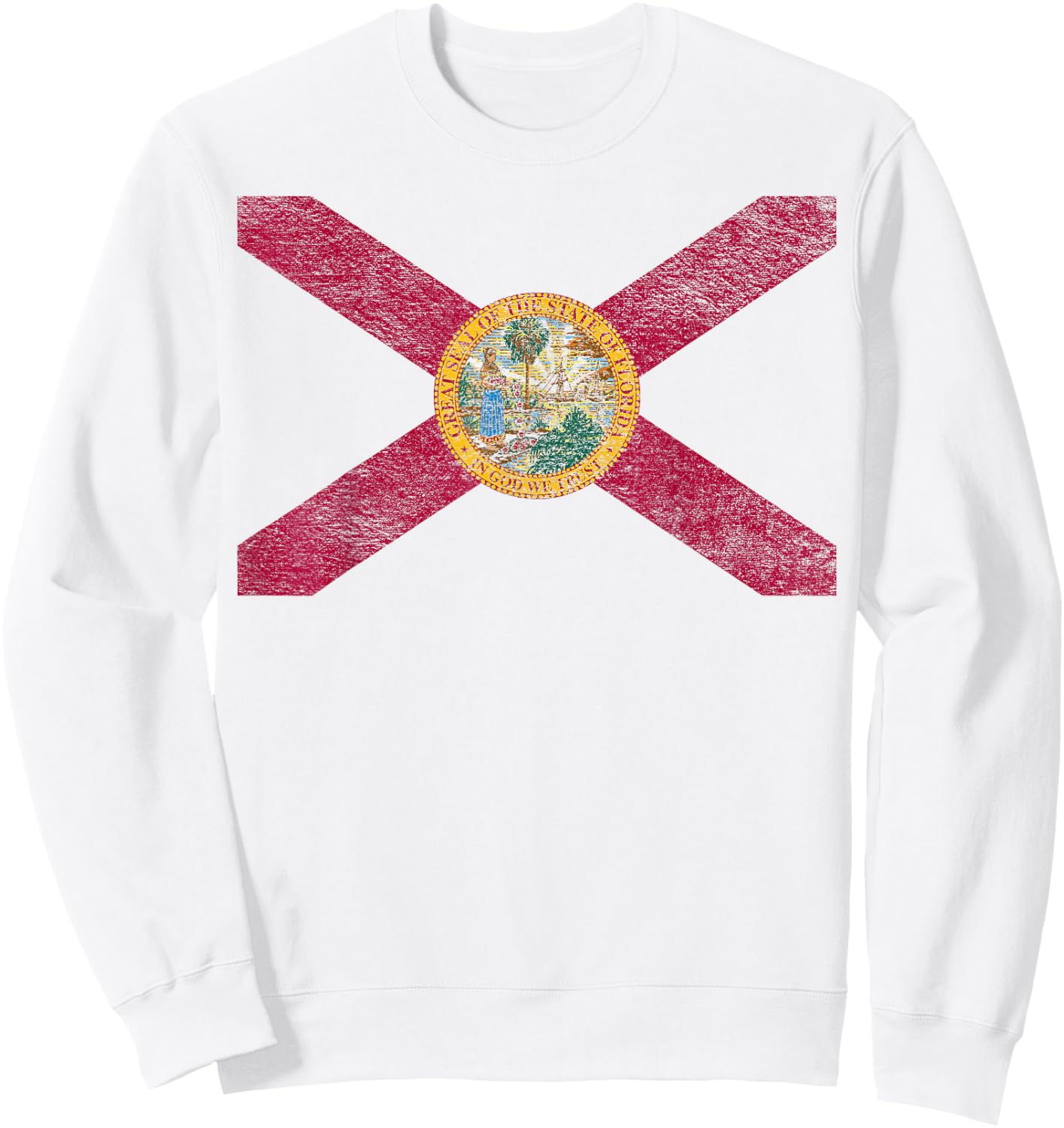 Florida - The Sunshine State Sweatshirt - Sweatshirt | White