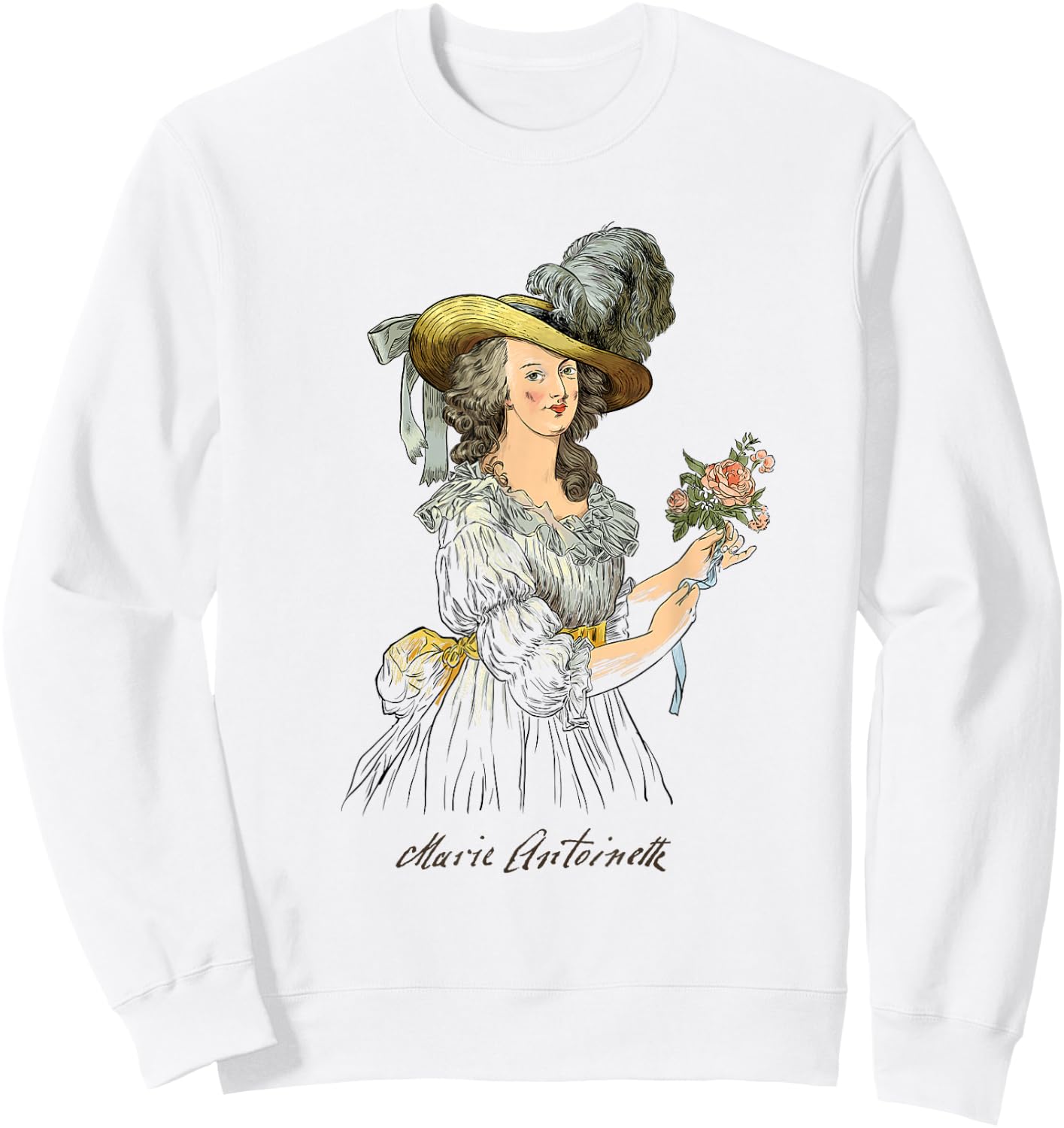 Marie Antoinette, Queen, France, Portrait Sweatshirt - Sweatshirt | White