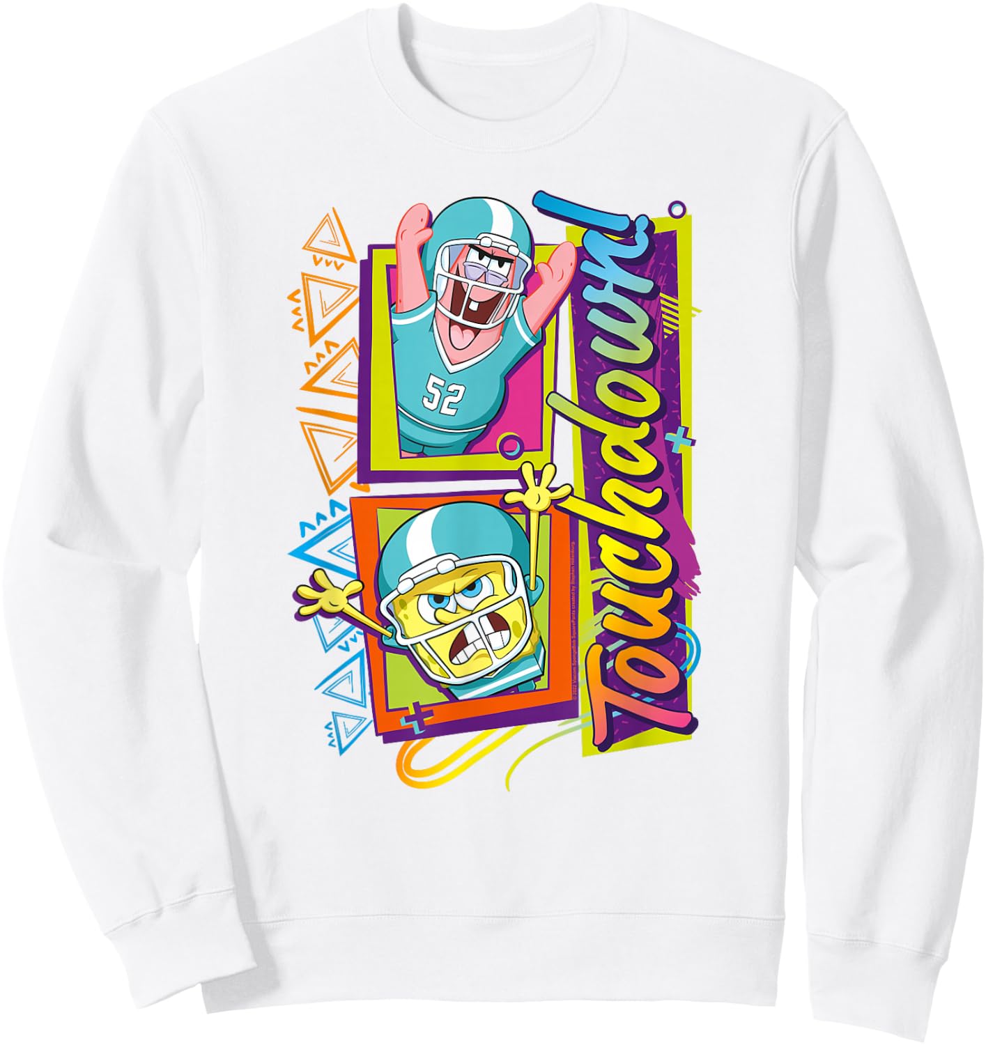 SpongeBob SquarePants Touchdown Sweatshirt - Sweatshirt | White