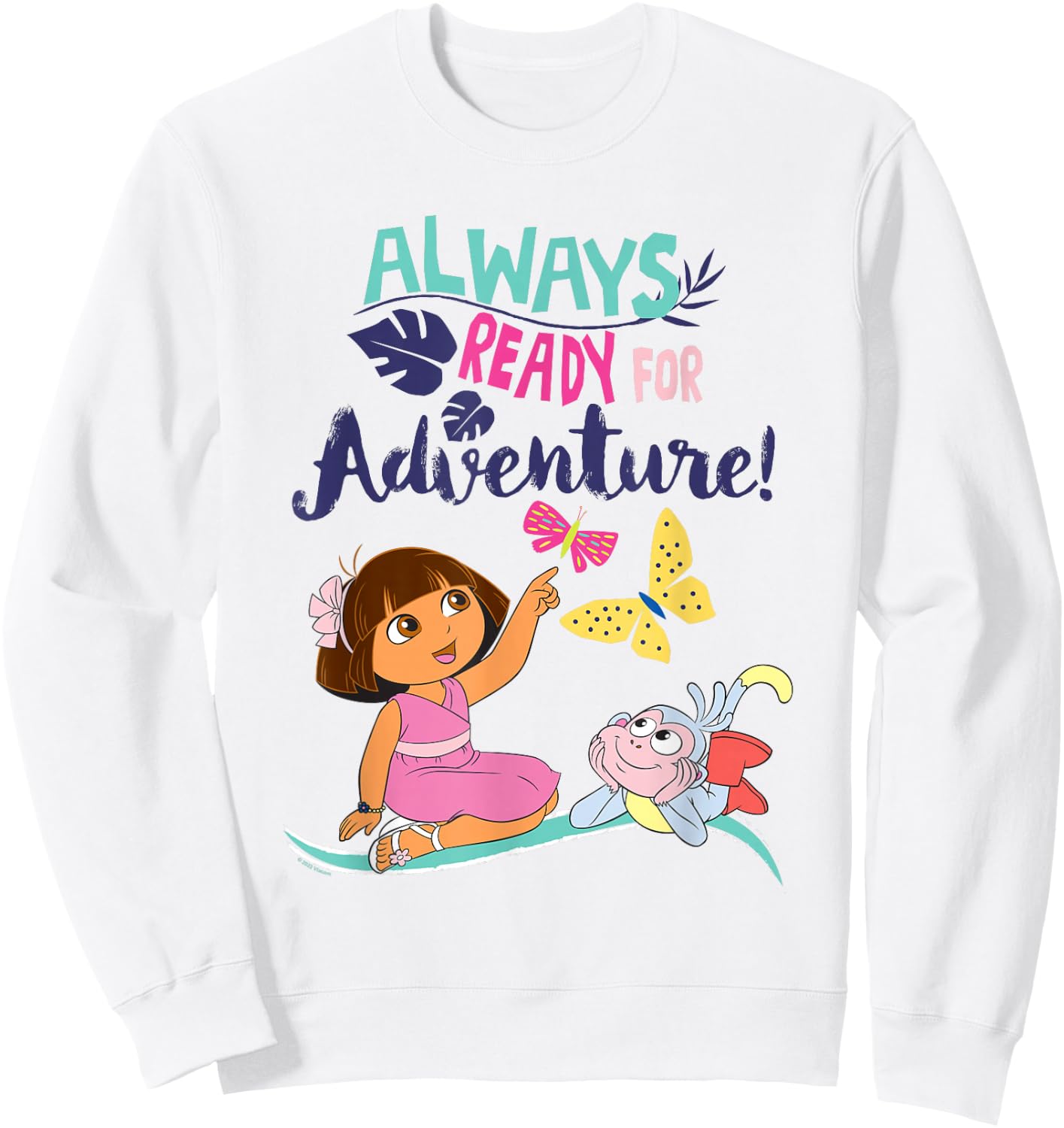 Dora the Explorer Always Ready for Adventure Sweatshirt - Sweatshirt | White
