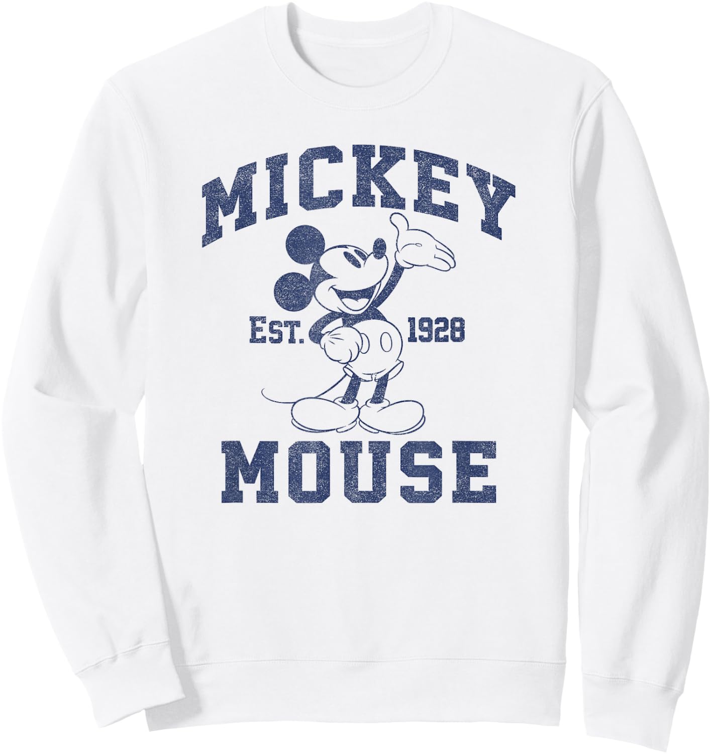 Disney Mickey Classic Mickey Vintage 1928 Poster Sweatshirt - Sweatshirt | White