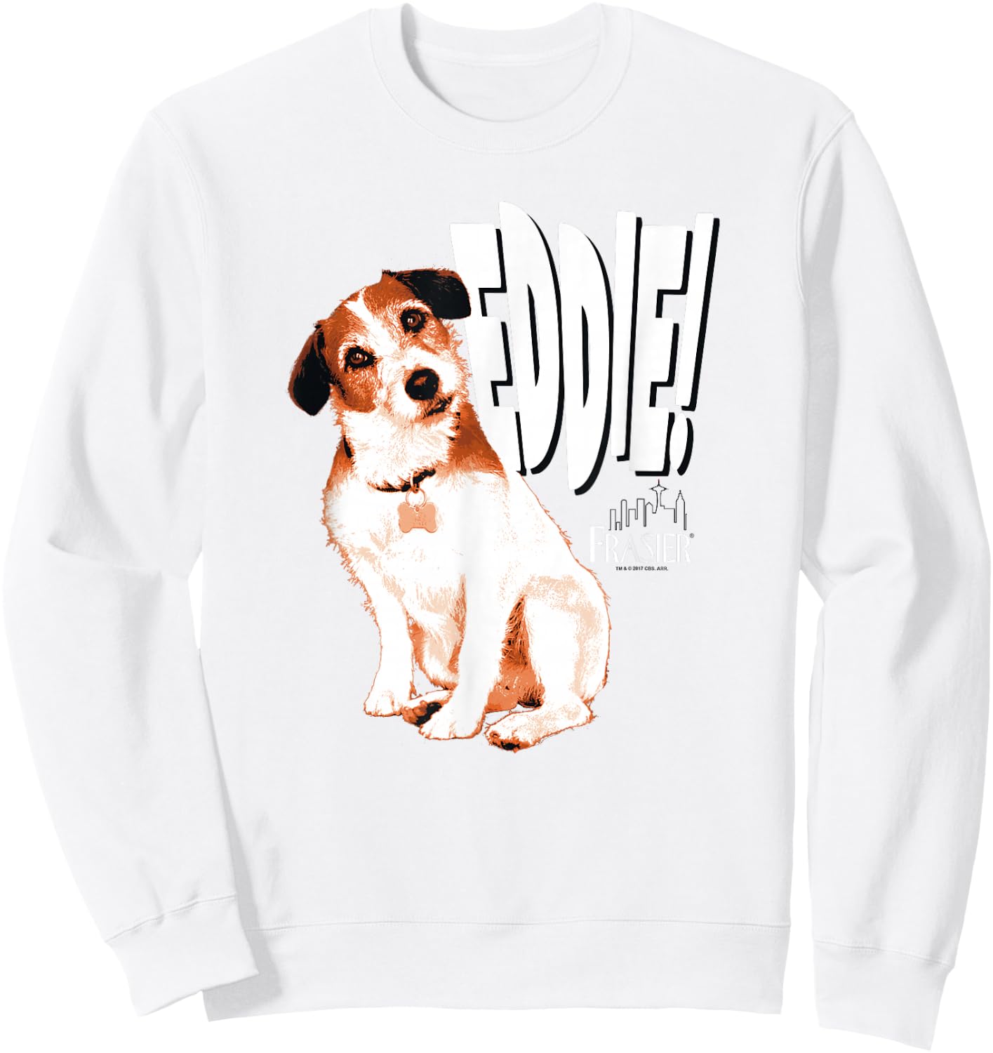 Frasier Eddie Sweatshirt - Sweatshirt | White
