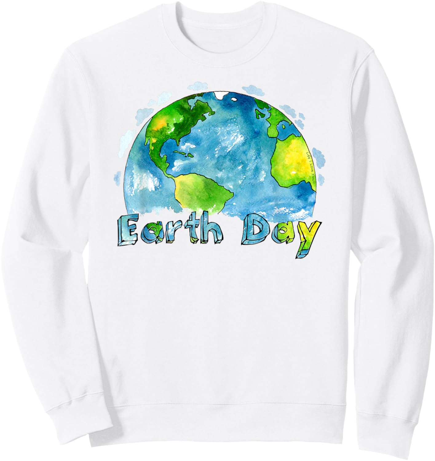 Beautiful Celebrate Earth Day - Environmental - Earth Day Sweatshirt - Sweatshirt | White