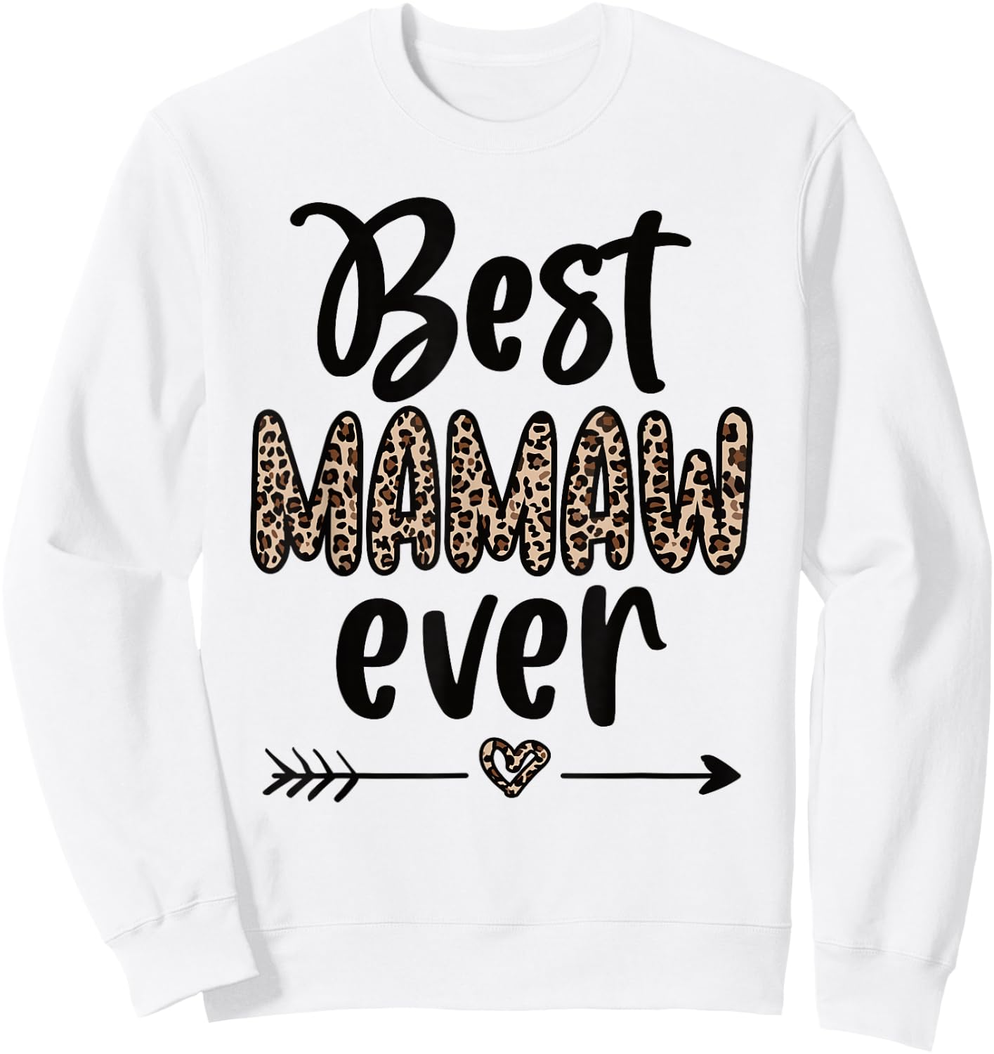 Best Mamaw Grandmother Appreciation Mamaw Grandma Sweatshirt - Sweatshirt | White