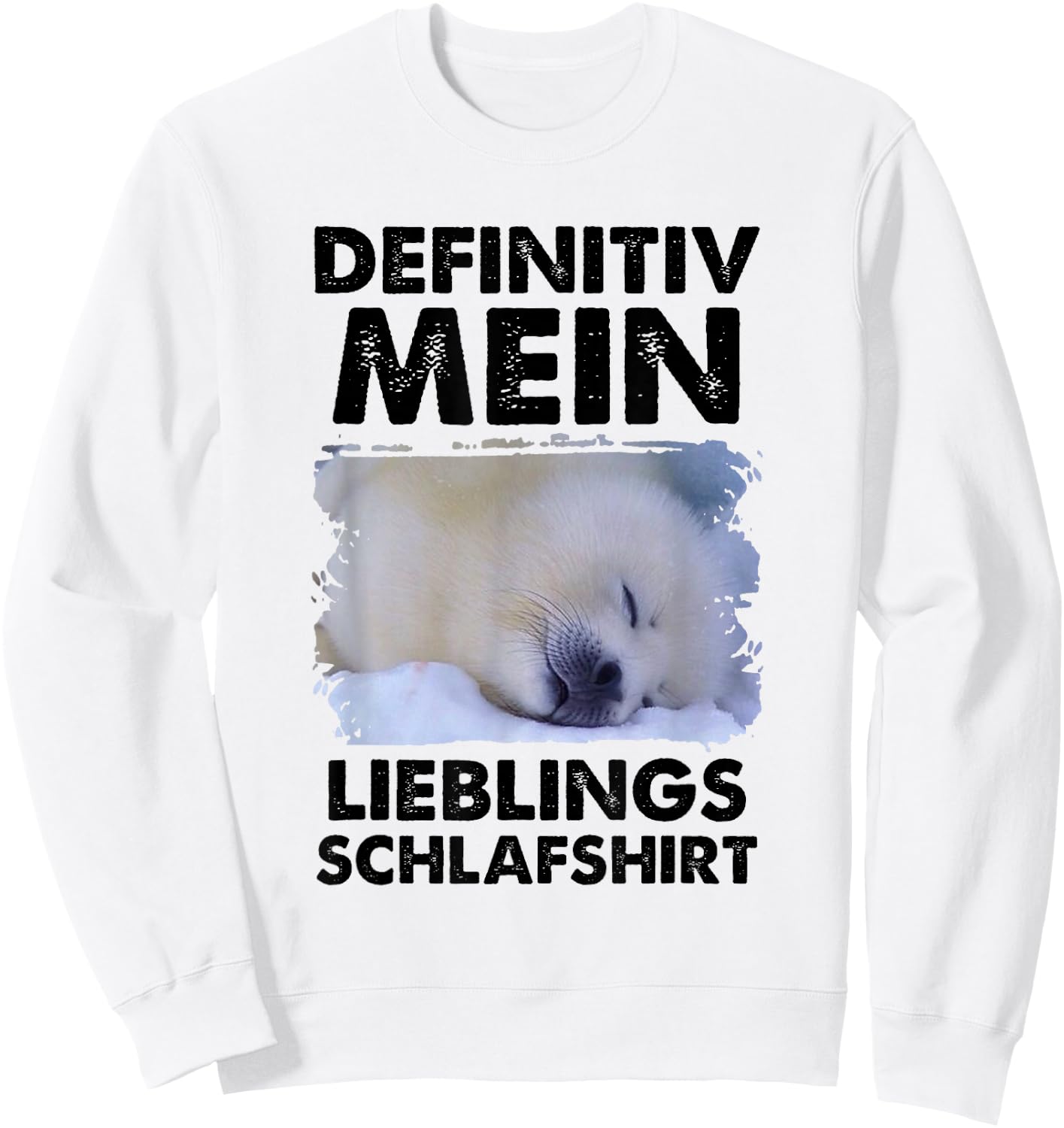 Definitiv mein lieblings weiße Robbe Saddle Seal Sweatshirt - Sweatshirt | White