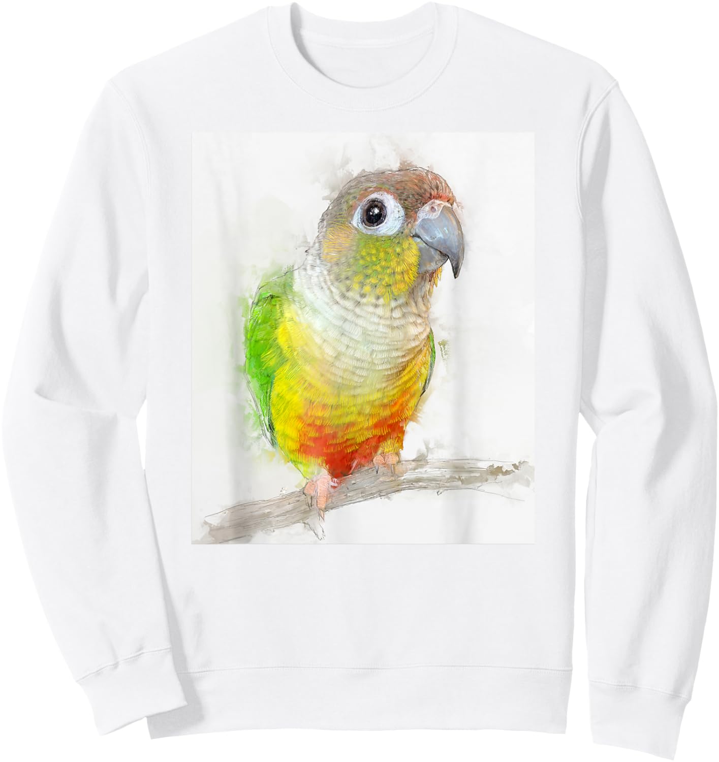 Pineapple Conure Beautiful Bird Gift Sweatshirt - Sweatshirt | White