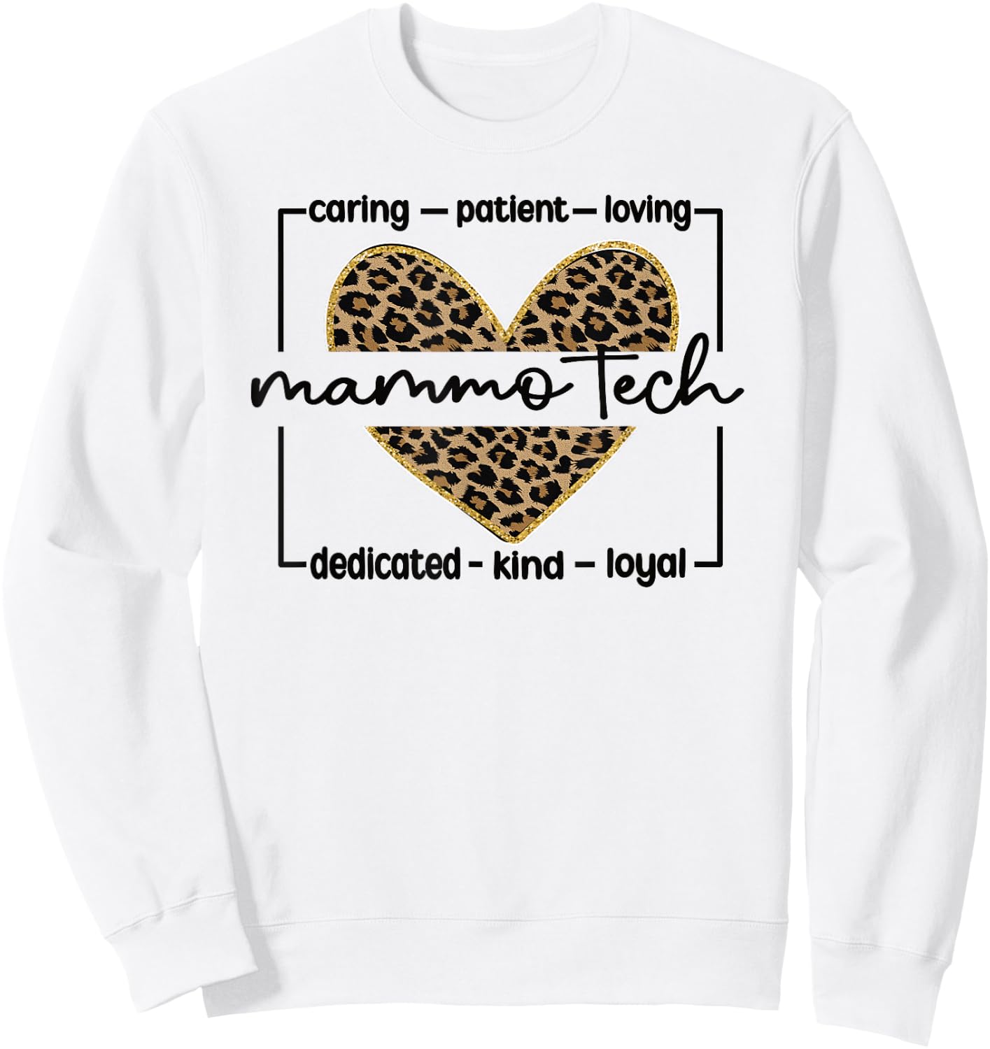 Mammo Tech Appreciation Mammography Technologist Sweatshirt - Sweatshirt | White