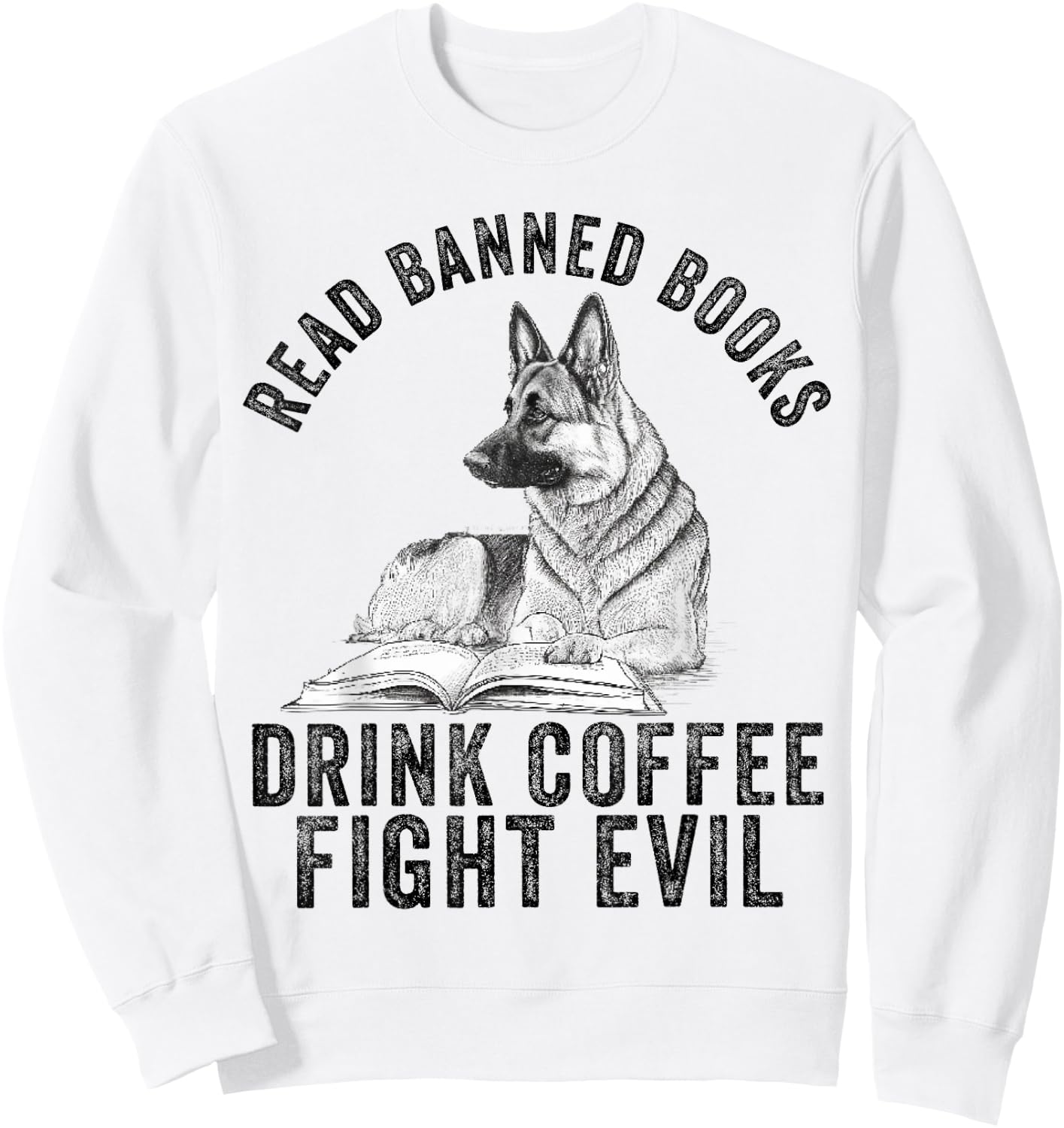 I Read Banned Books Lover BookWorm Love Banned Books Sweatshirt - Sweatshirt | White