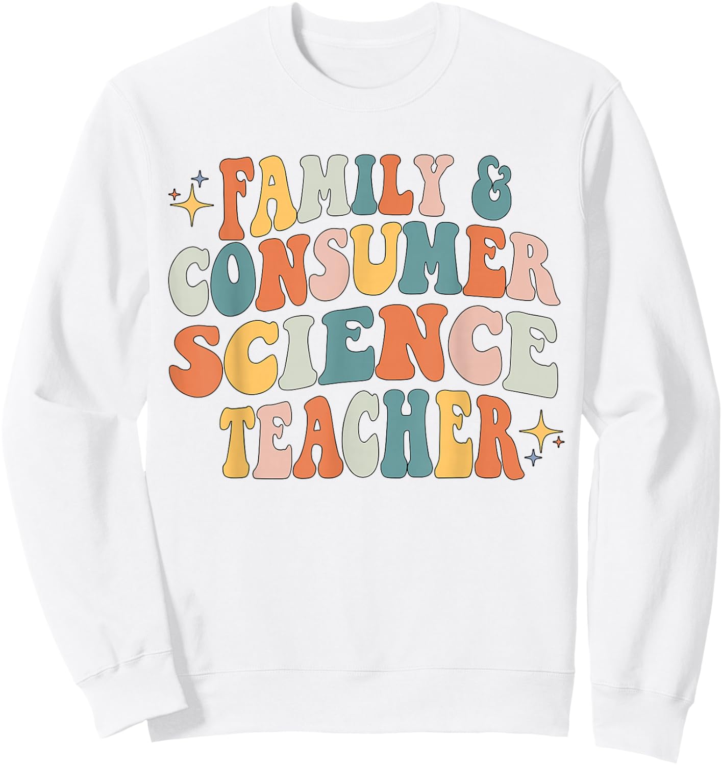 Family and Consumer Science FACS FCS Teacher Back To School Sweatshirt - Sweatshirt | White