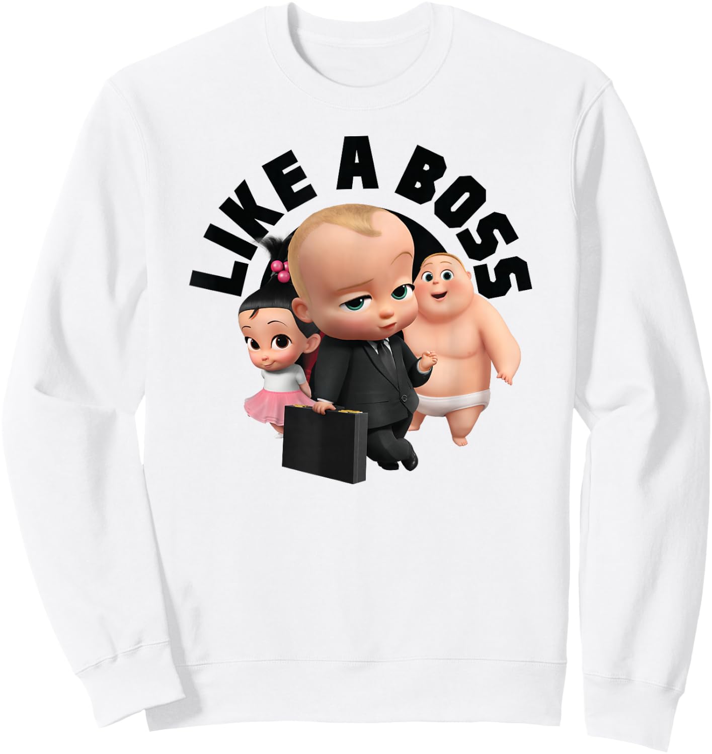 The Boss Baby Like A Boss Sweatshirt - Sweatshirt | White