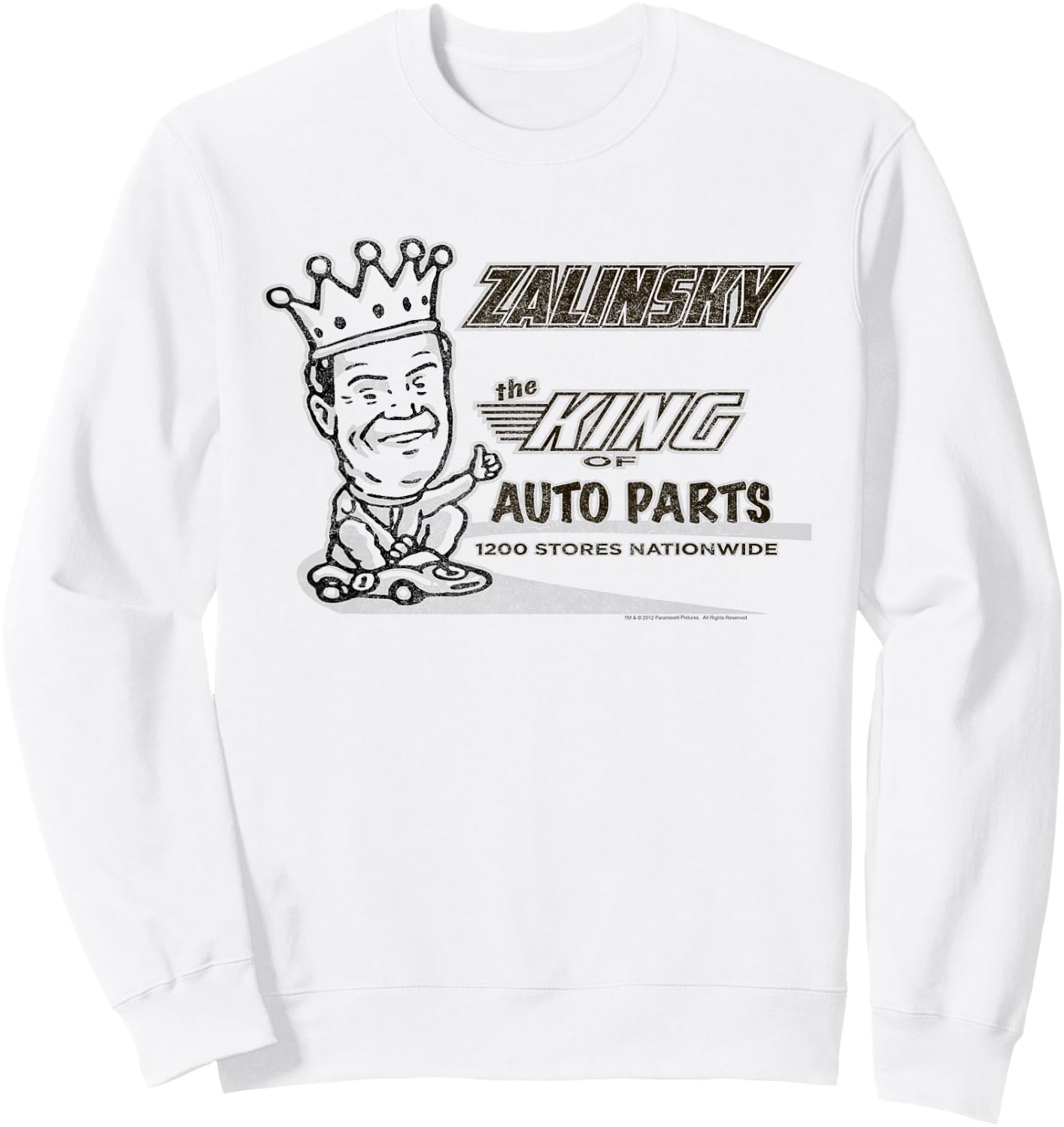 Tommy Boy Zalinsky Auto Sweatshirt - Sweatshirt | White