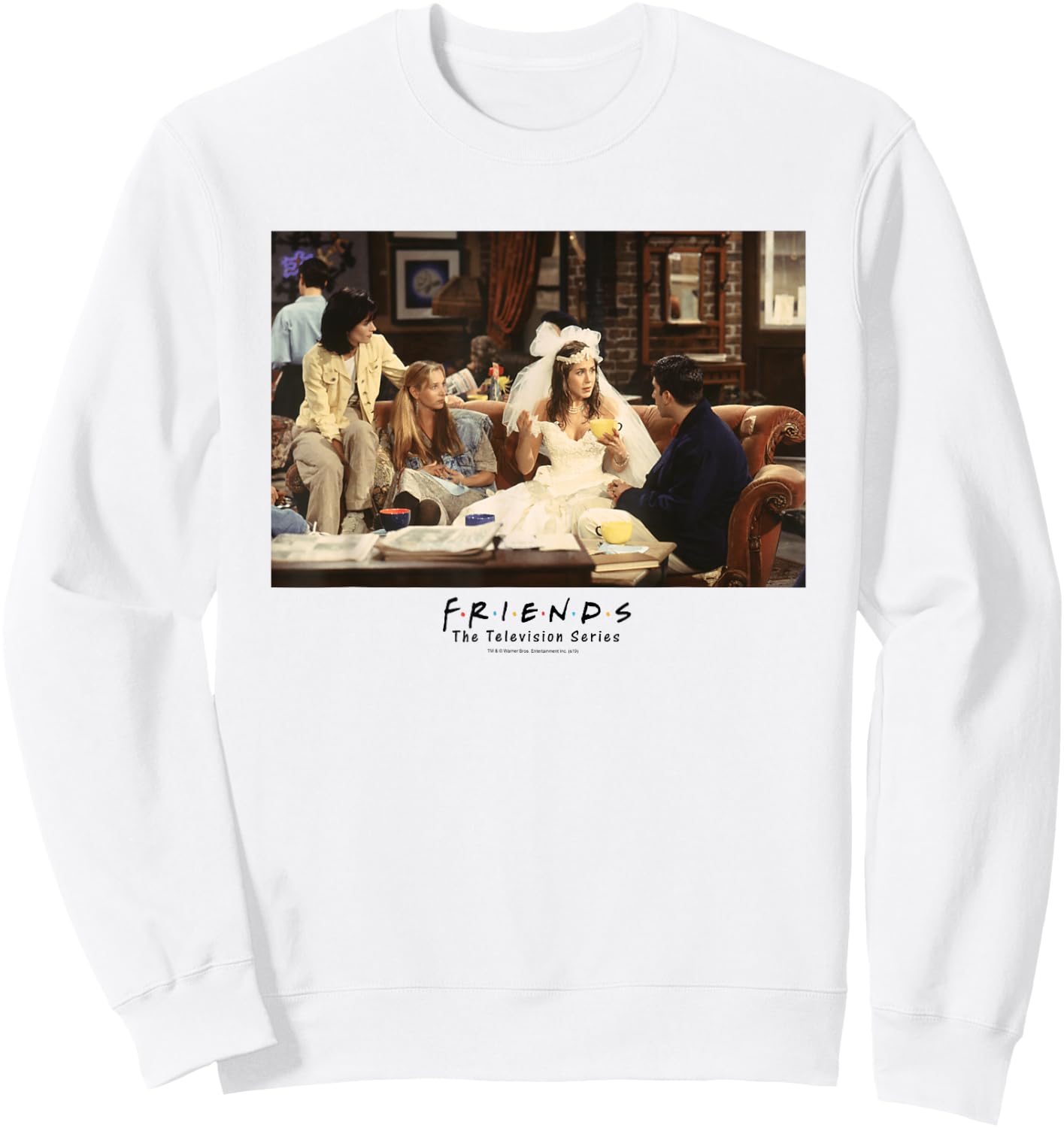 Friends Runaway Bride Sweatshirt - Sweatshirt | White