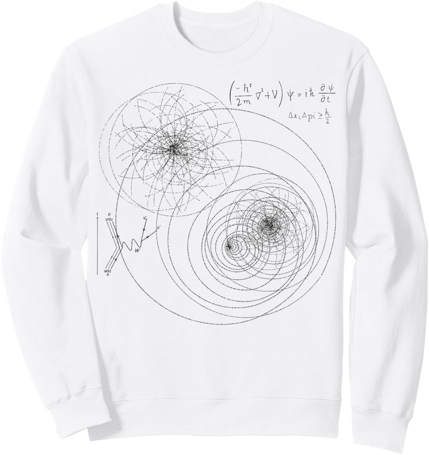 Higgs Boson Physics Quantum Mechanics Science Lover Teacher Sweatshirt - Sweatshirt | White