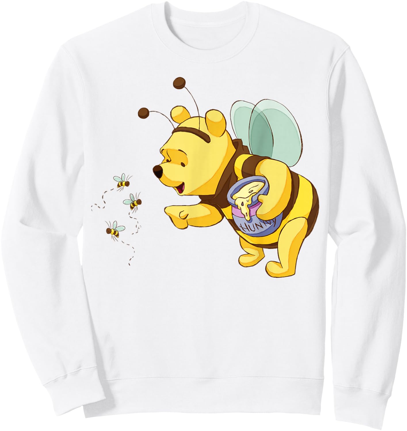 Winnie The Pooh - Pooh Honey Bee Costume Sweatshirt - Sweatshirt | White