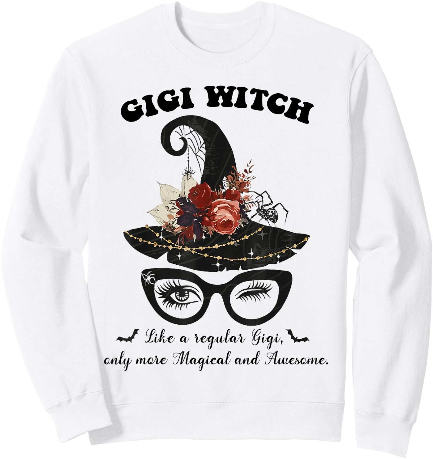 Magical Gigi Witch - Awesome Halloween Witchy Gigi Costume Sweatshirt - Sweatshirt | White