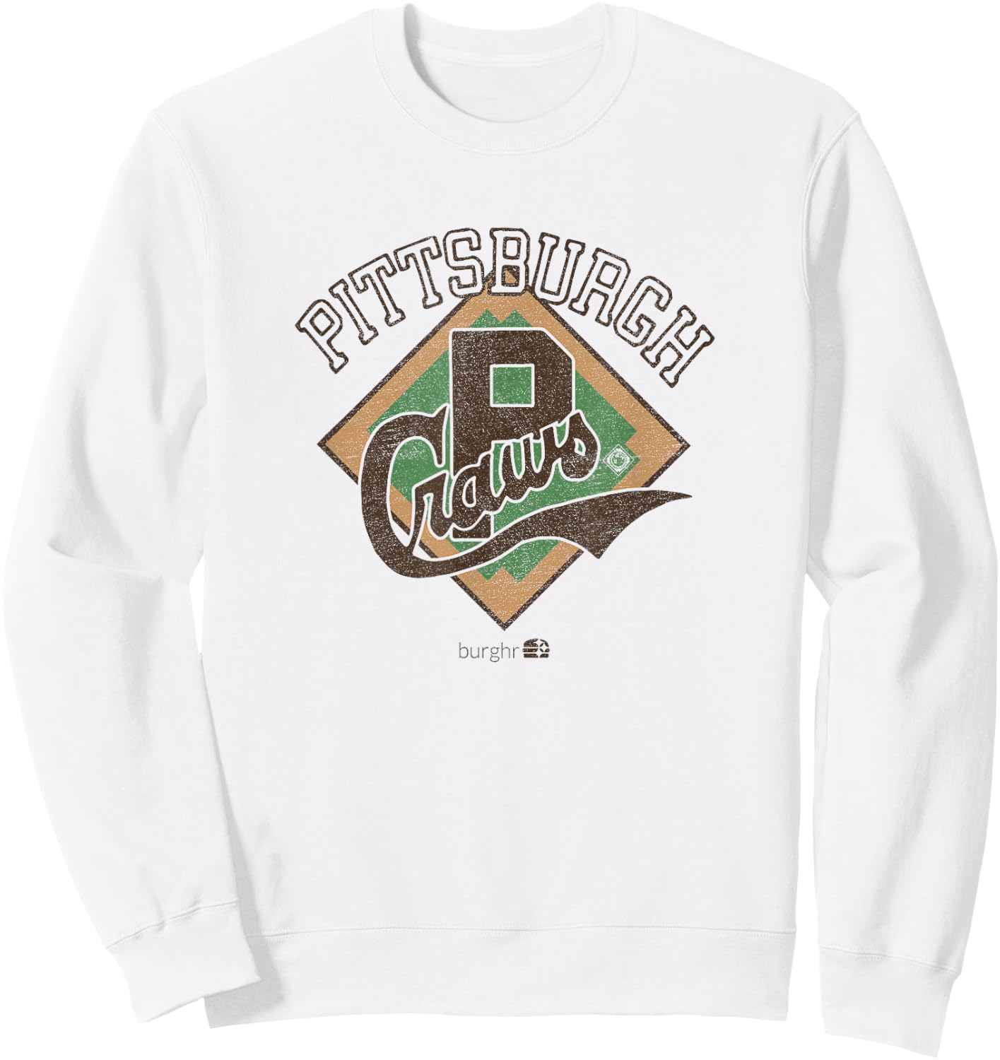Pittsburgh Crawfords Sweatshirt - Sweatshirt | White