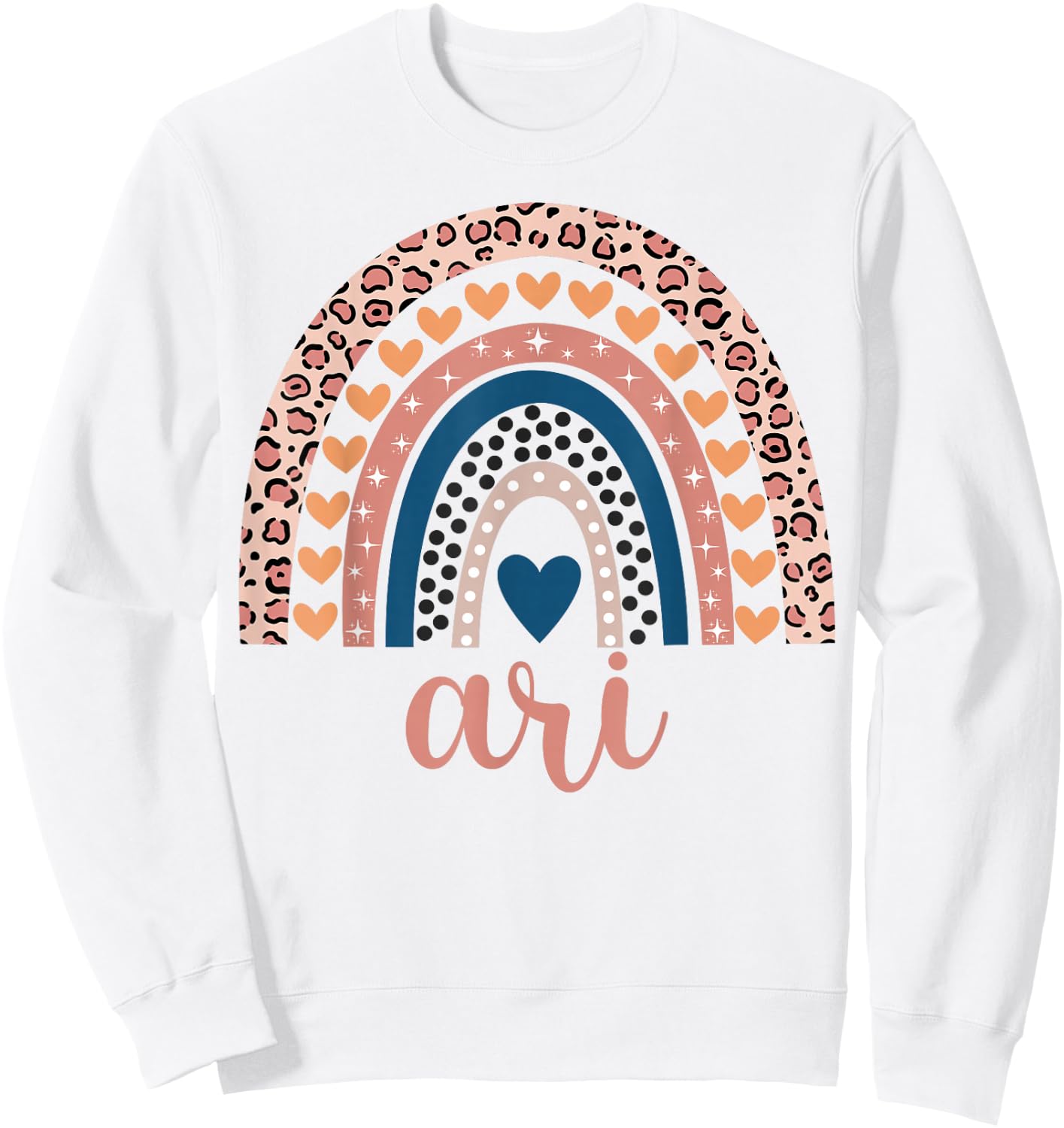 Ari Ari Name Birthday Shirt Gift Sweatshirt - Sweatshirt | White