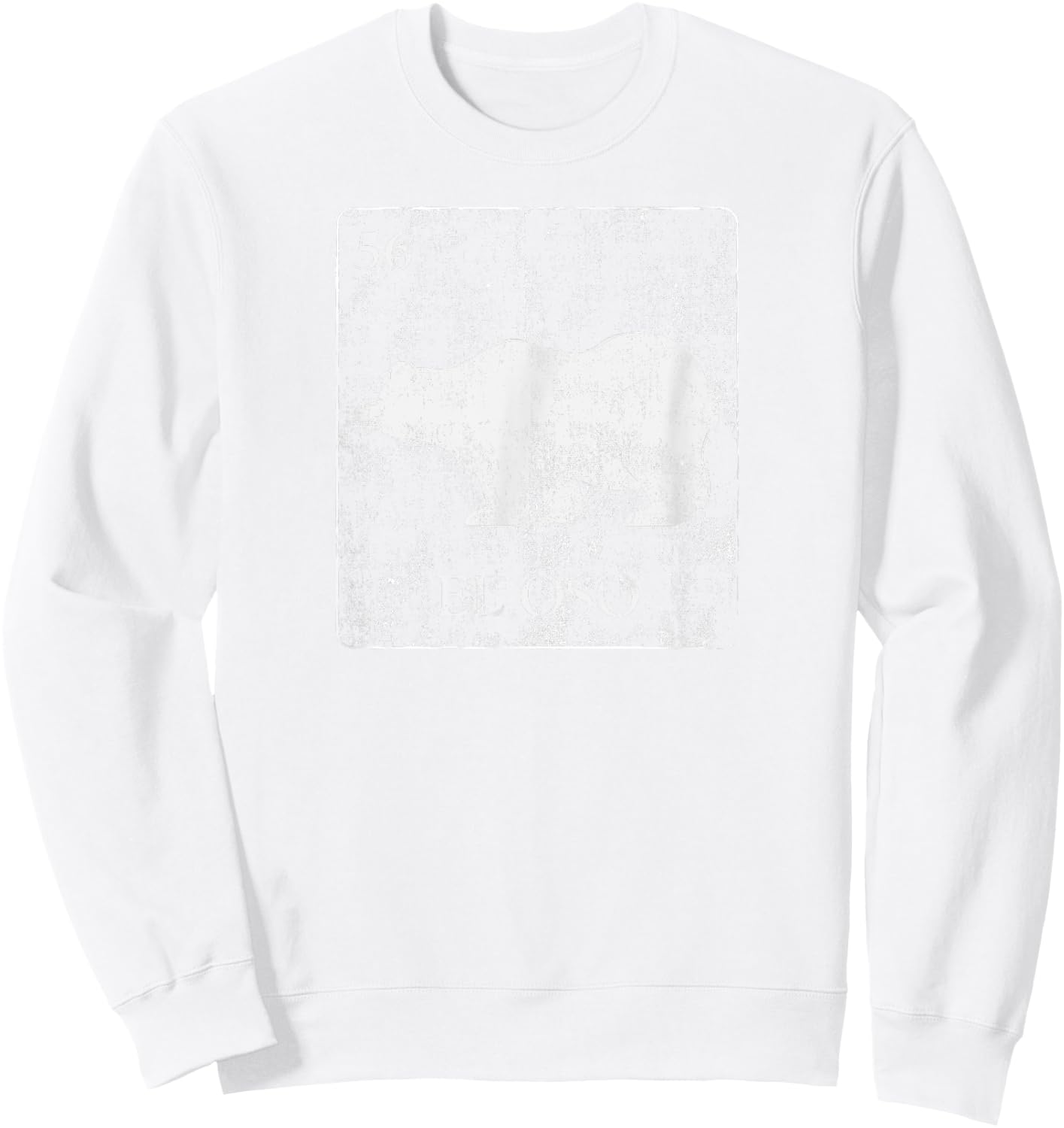 El Oso Spanish bear graphic Sweatshirt - Sweatshirt | White