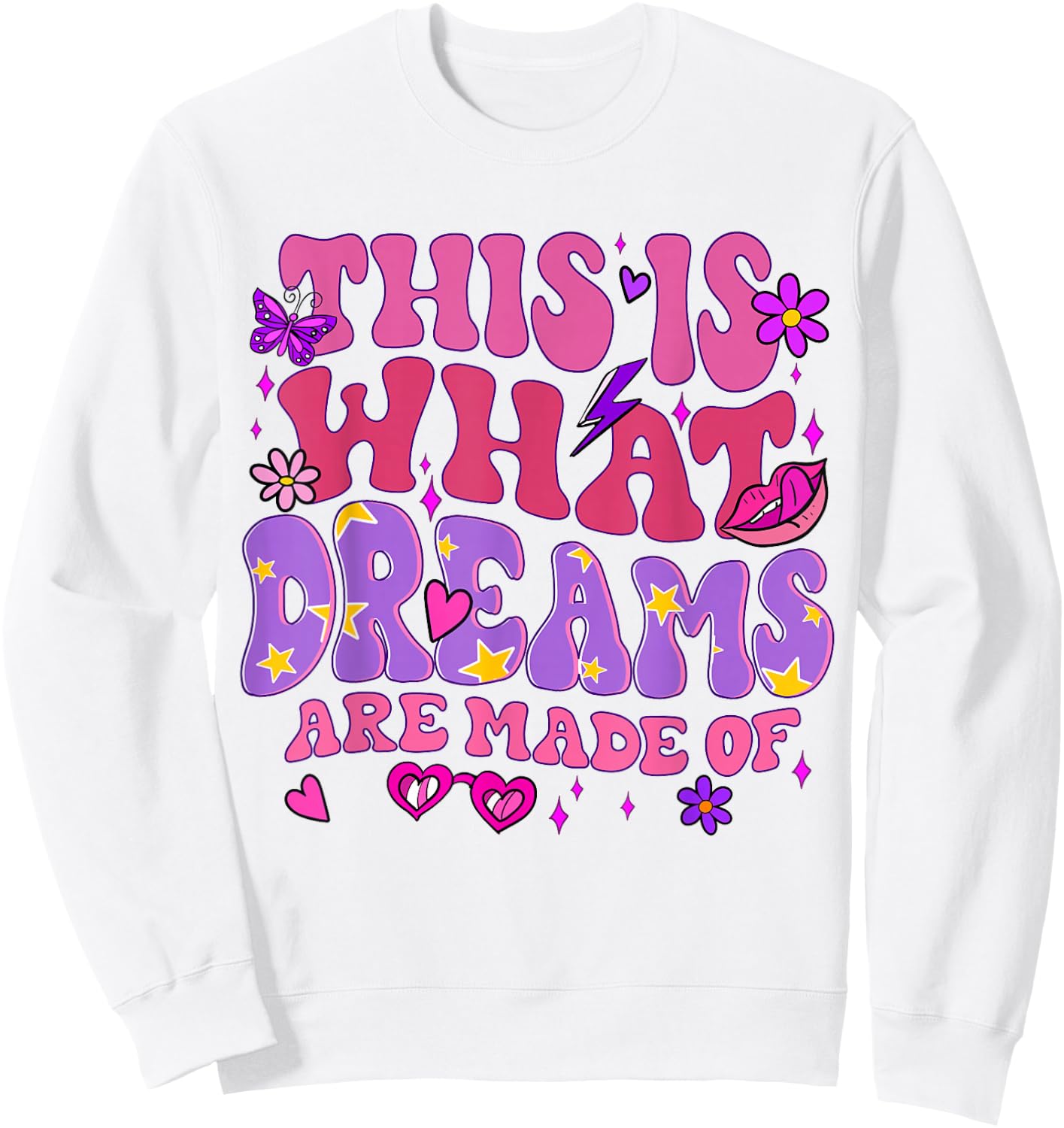 Dreams are made of Sweatshirt - Sweatshirt | White