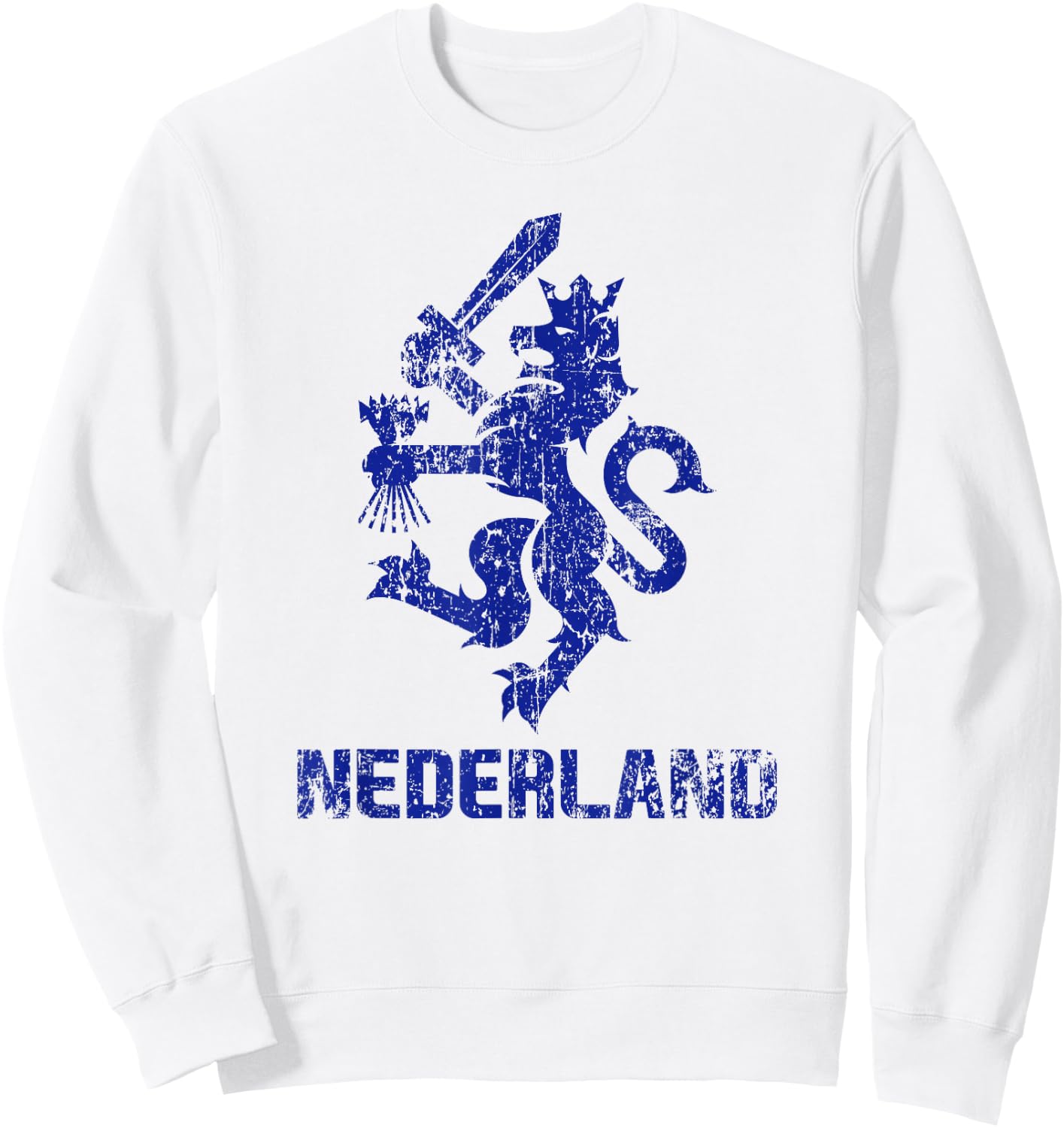 Nederland Flag Dutch Lion Netherlands International Country Sweatshirt - Sweatshirt | White