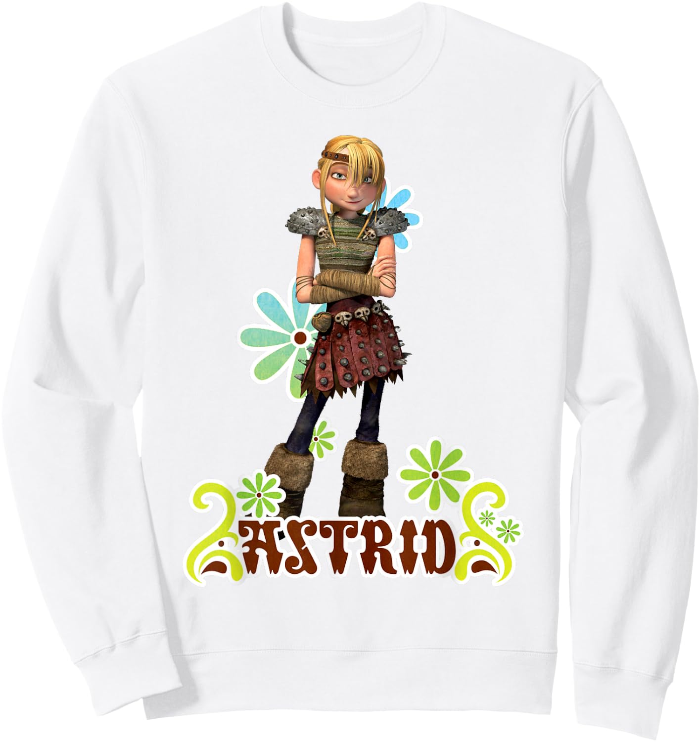 DreamWorks' Dragons: Astrid Sweatshirt - Sweatshirt | White