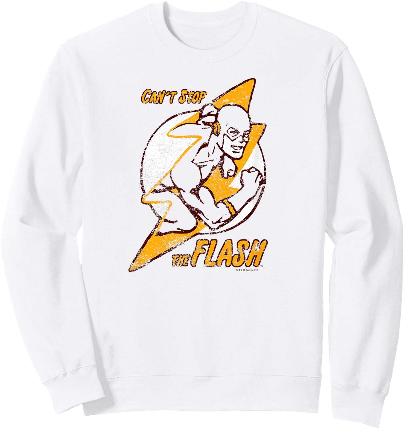 The Flash Flash Bolt Sweatshirt - Sweatshirt | White