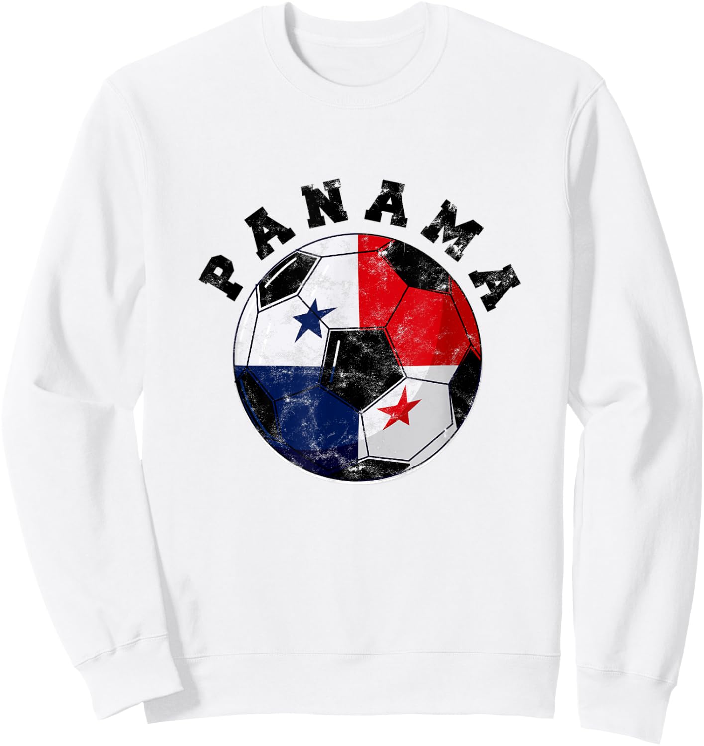 Panama soccer ball - Traveling Panama Central America Sweatshirt - Sweatshirt | White