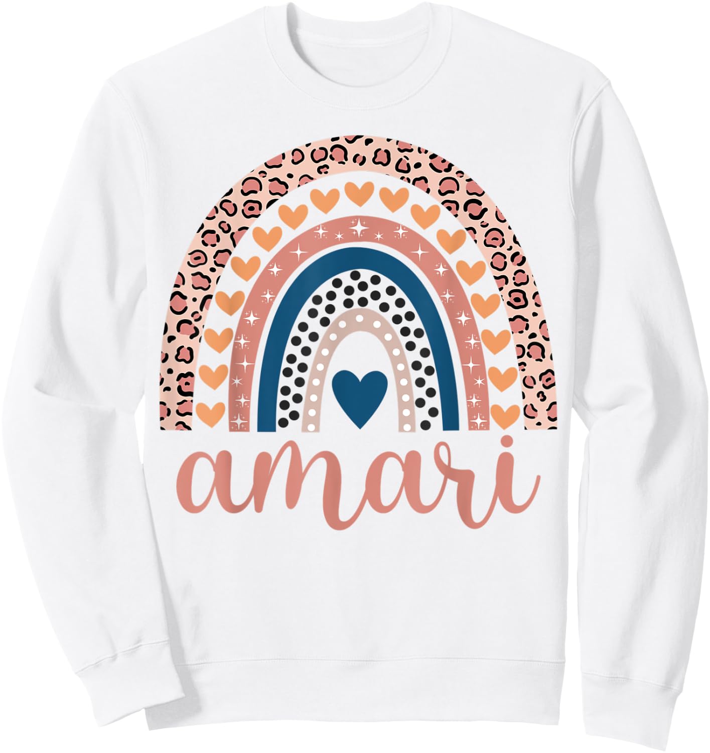 Amari Amari Name Birthday Shirt Gift Sweatshirt - Sweatshirt | White