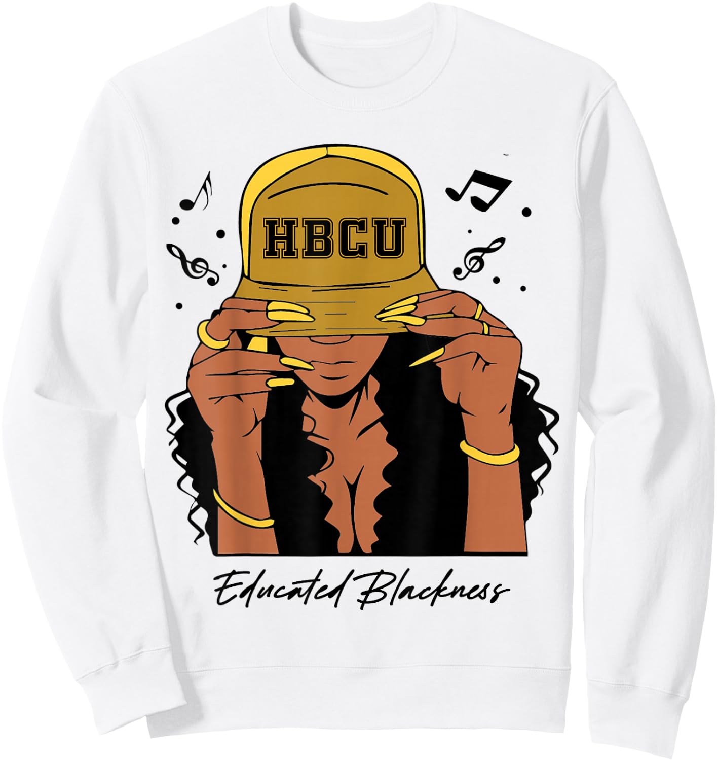 HBCU College Women Historically Black Universities 2025 Sweatshirt - Sweatshirt | White