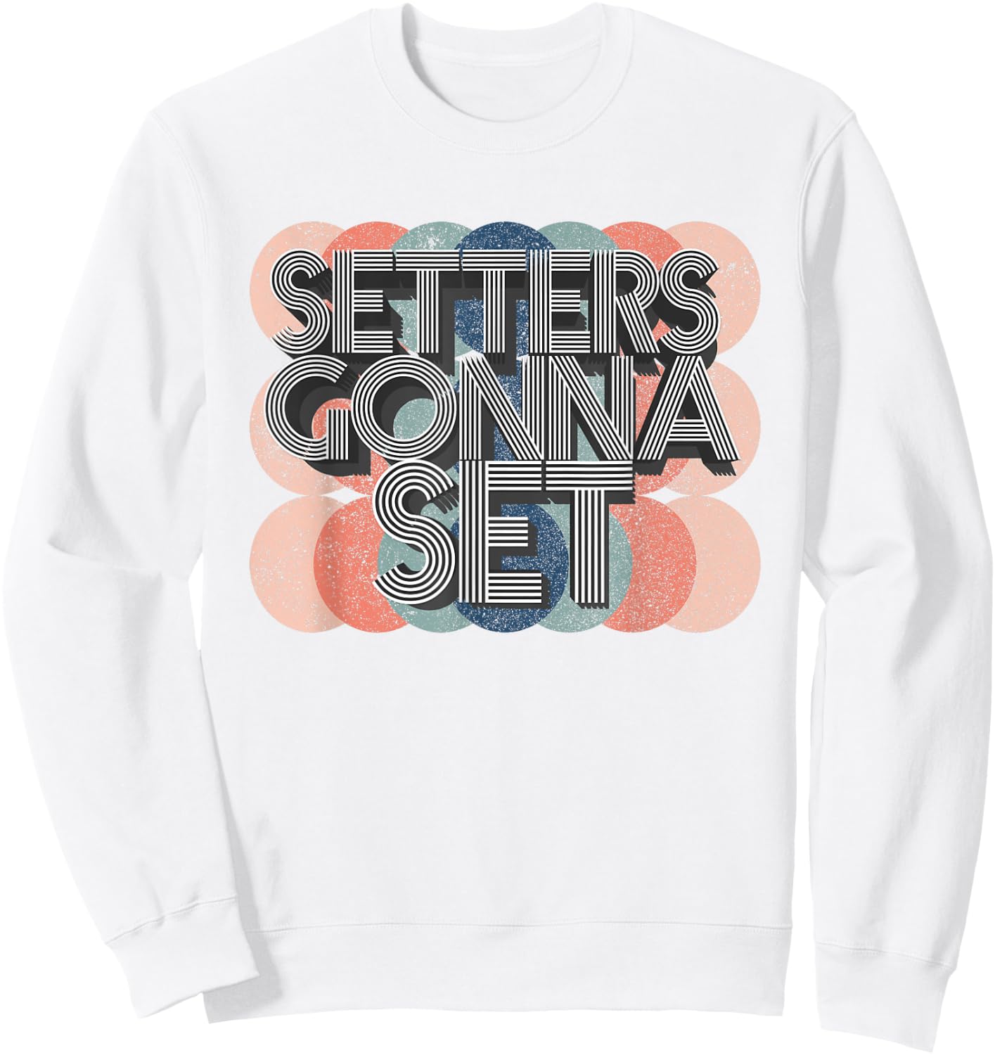 Volleyball Setter Gifts for Girls Team Coach Players Cute Sweatshirt - Sweatshirt | White