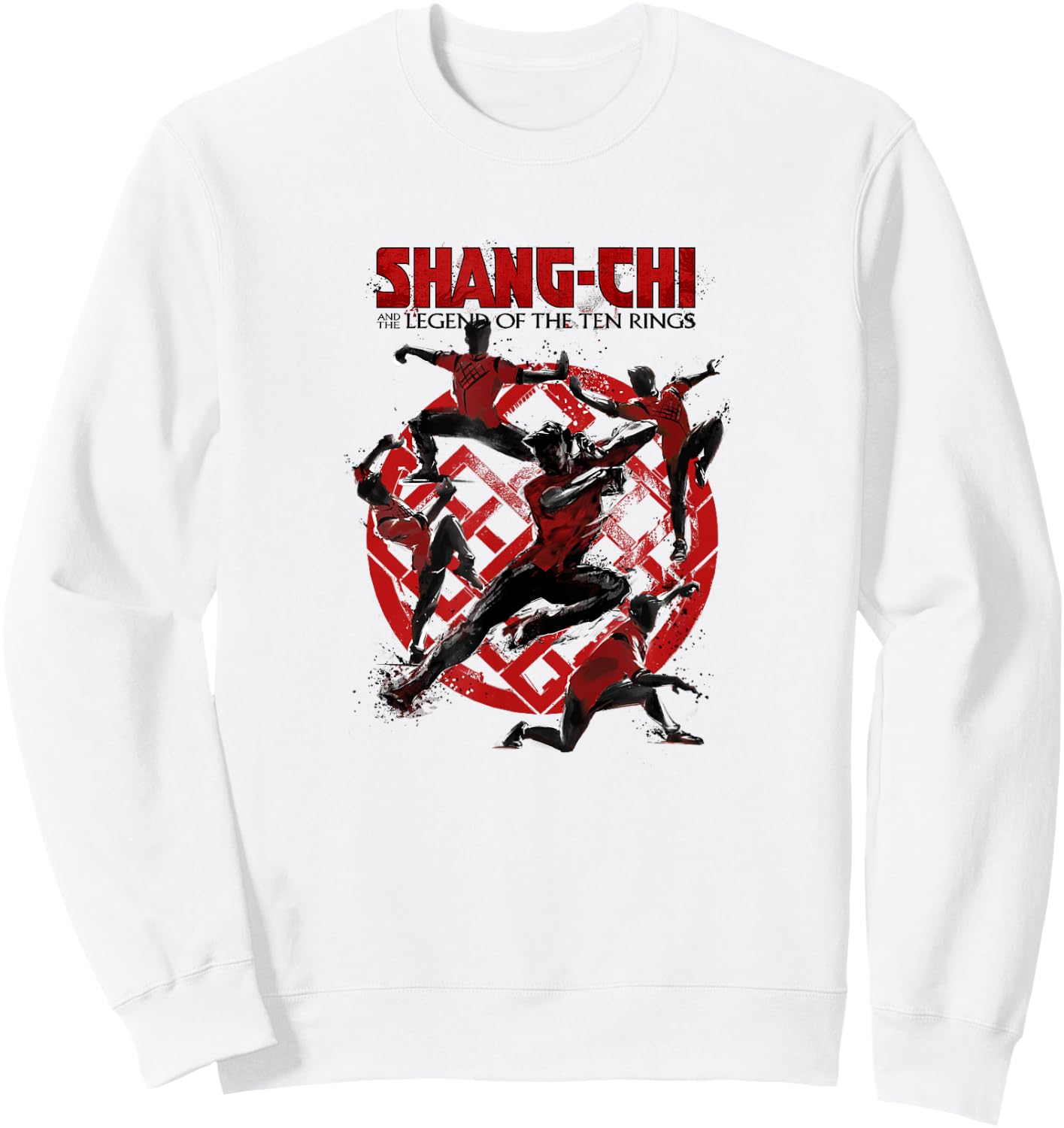Marvel Shang-Chi Poses Logo Sweatshirt - Sweatshirt | White