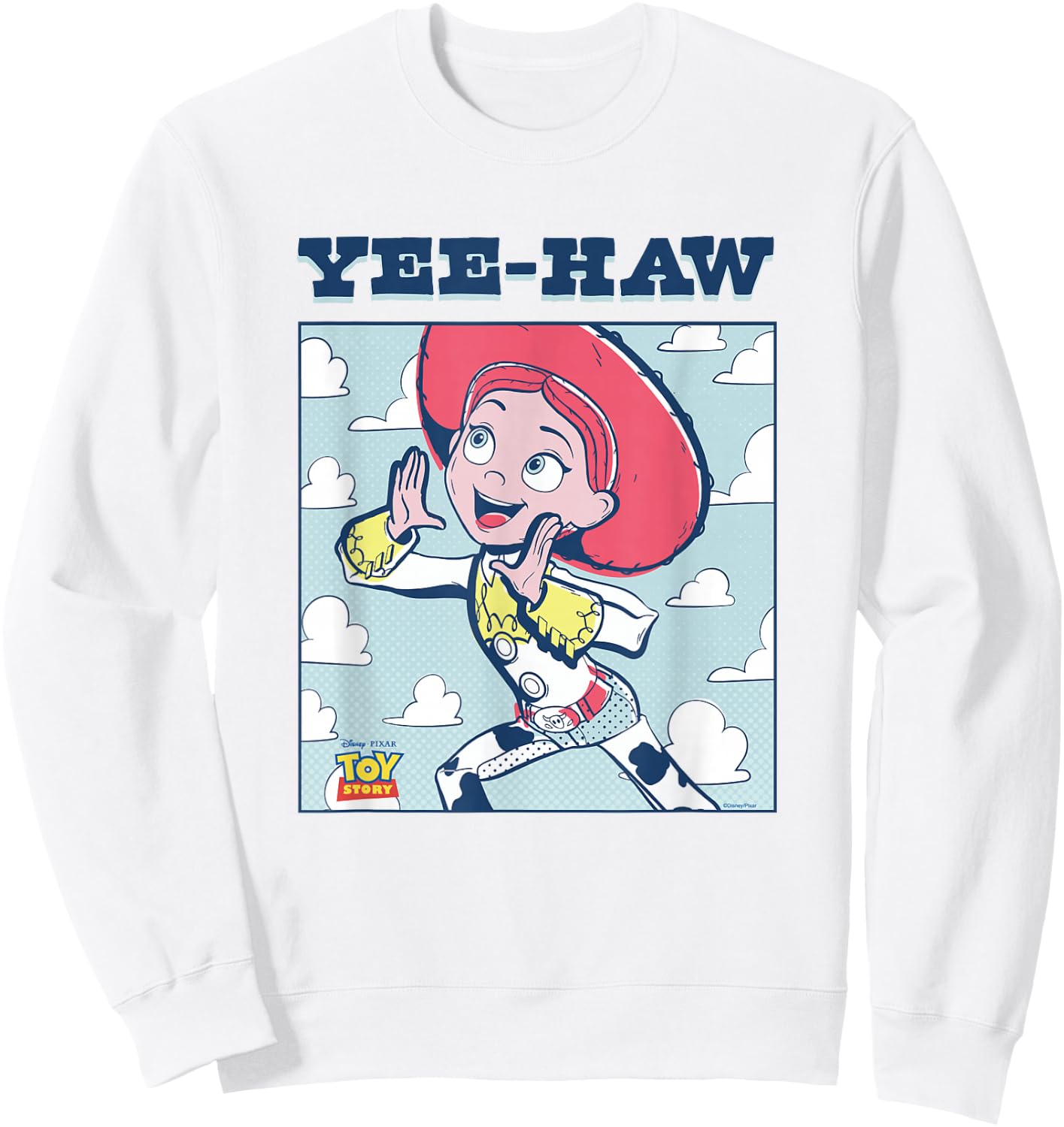 Disney Pixar Toy Story Jessie YEE-HAW Sweatshirt - Sweatshirt | White