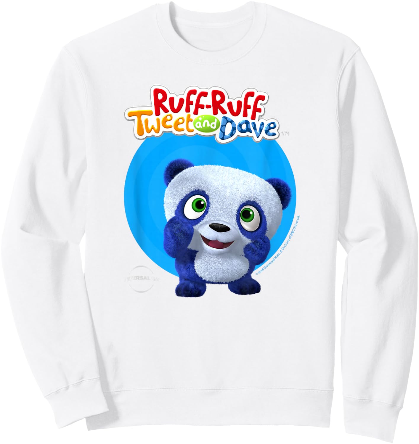 Ruff-Ruff, Tweet & Dave Sweatshirt - Sweatshirt | White
