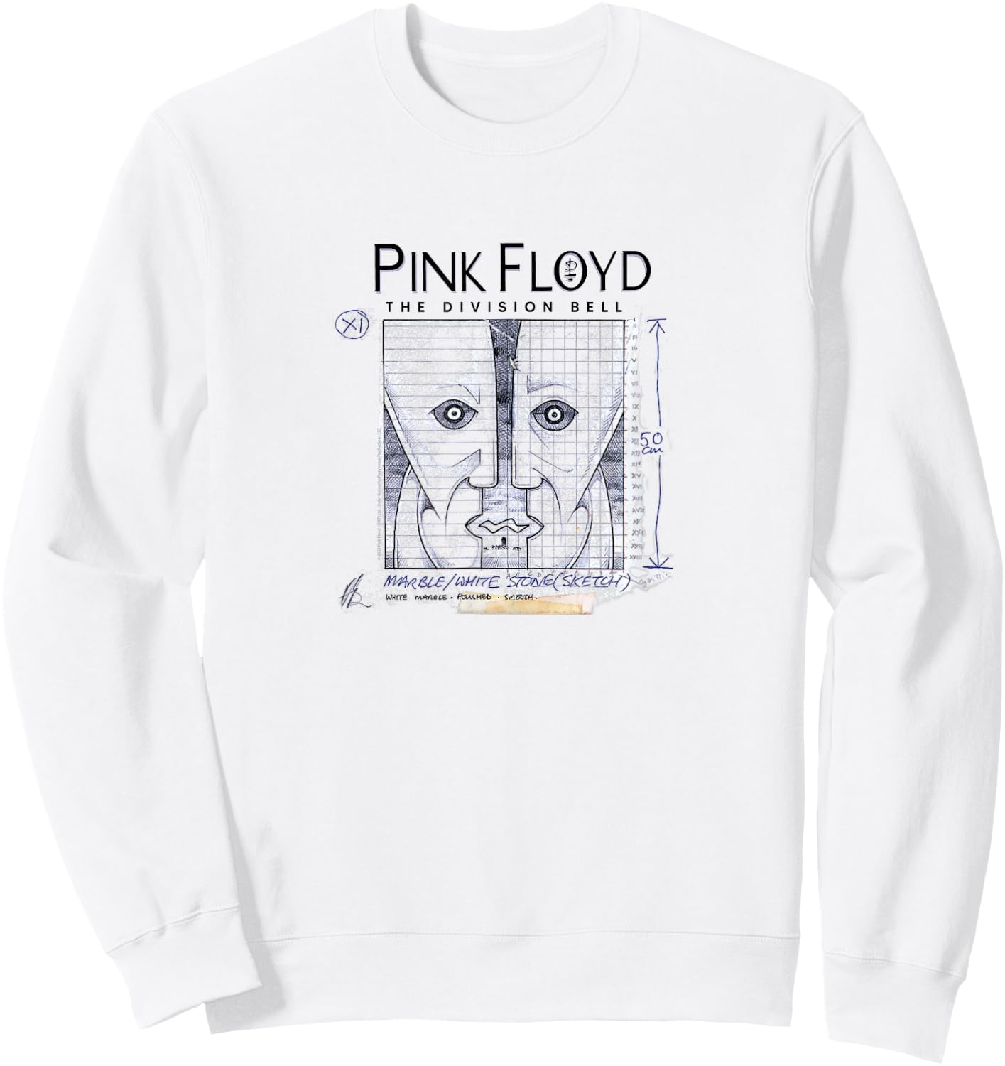 Pink Floyd - The Division Bell Sweatshirt - Sweatshirt | White