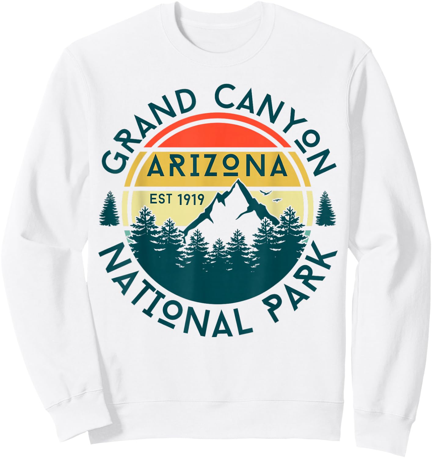 Grand Canyon National Park Sweatshirt - Sweatshirt | White