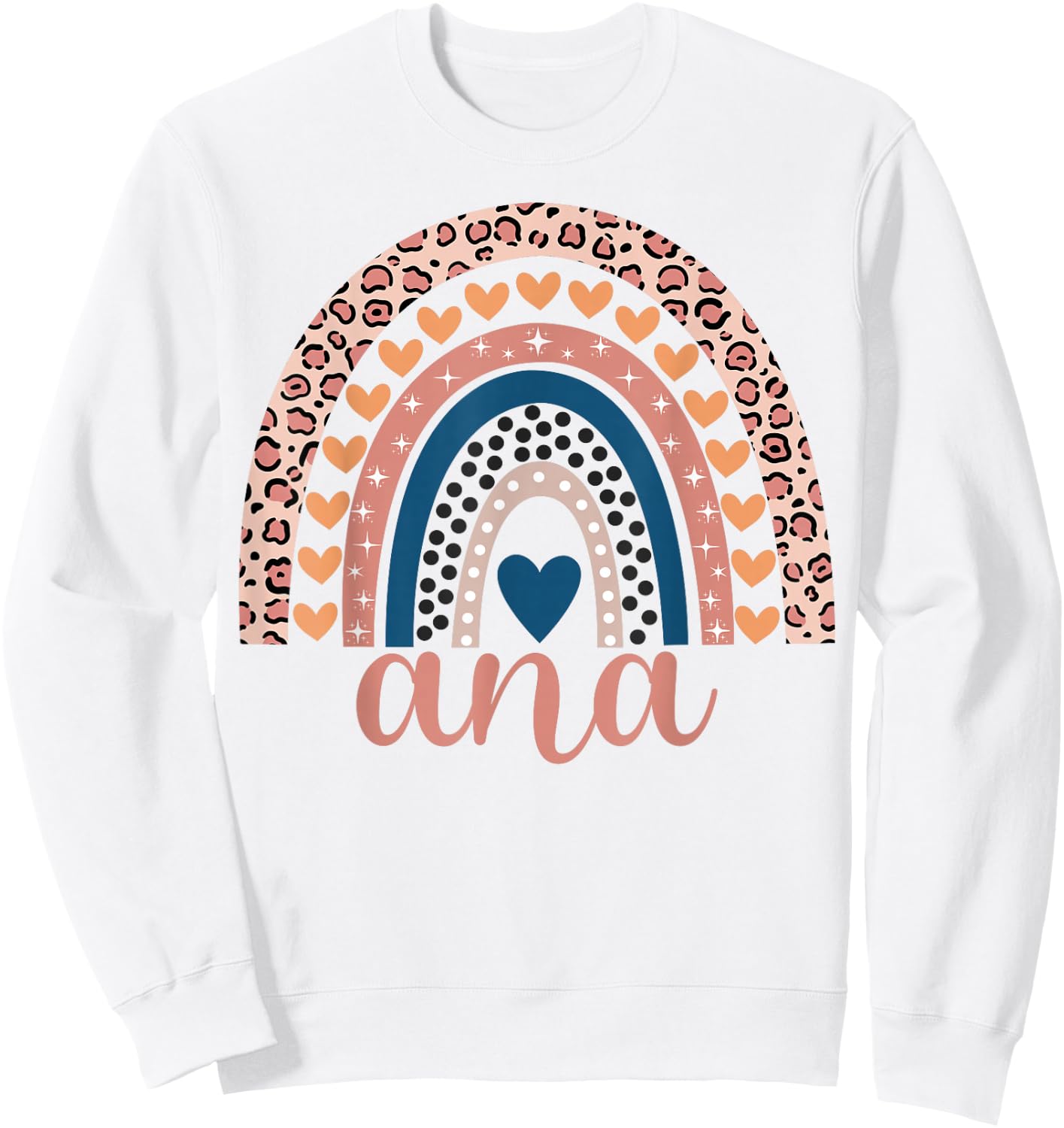 Ana Ana Name Birthday Shirt Gift Sweatshirt - Sweatshirt | White