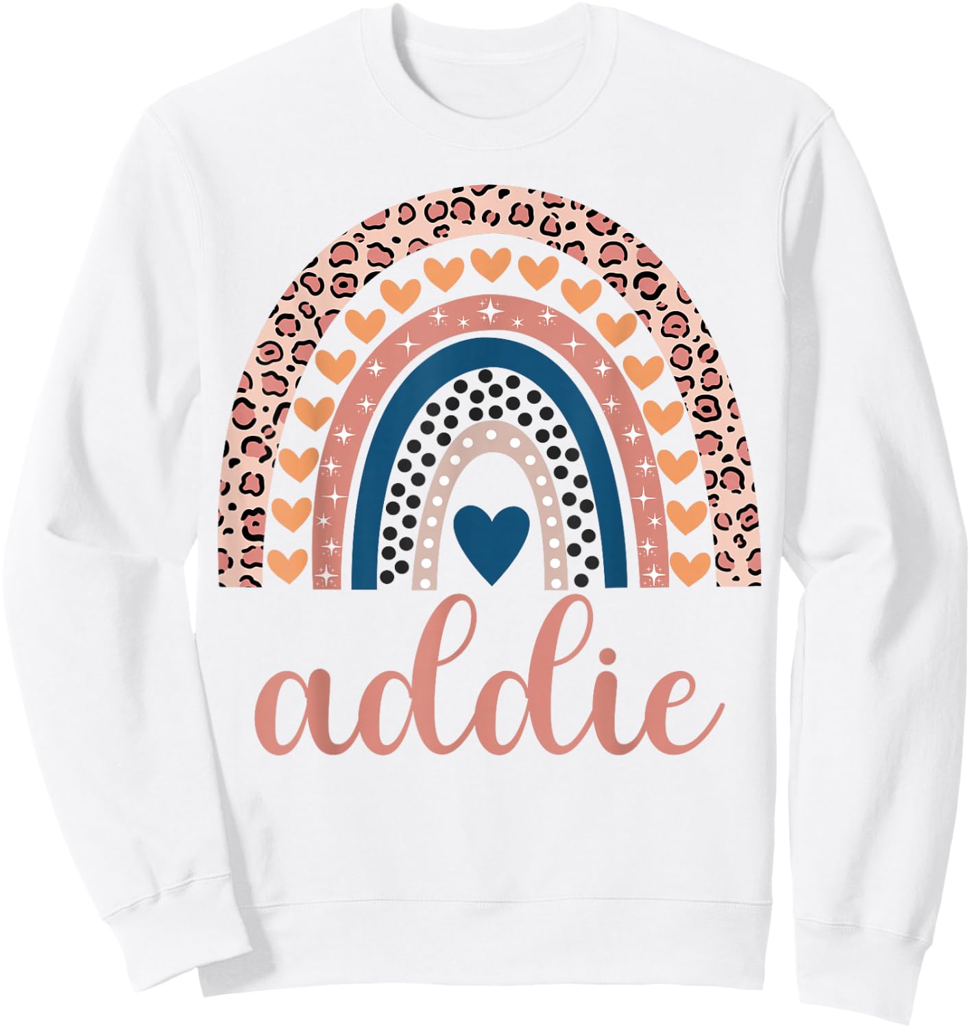 Addie Addie Name Birthday Shirt Gift Sweatshirt - Sweatshirt | White