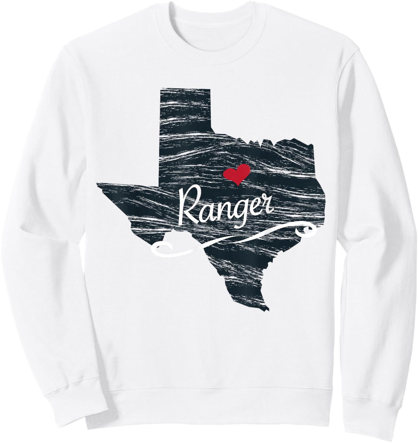 Ranger Texas | TX Gift - Men's Women's Kid's Sweatshirt - Sweatshirt | White