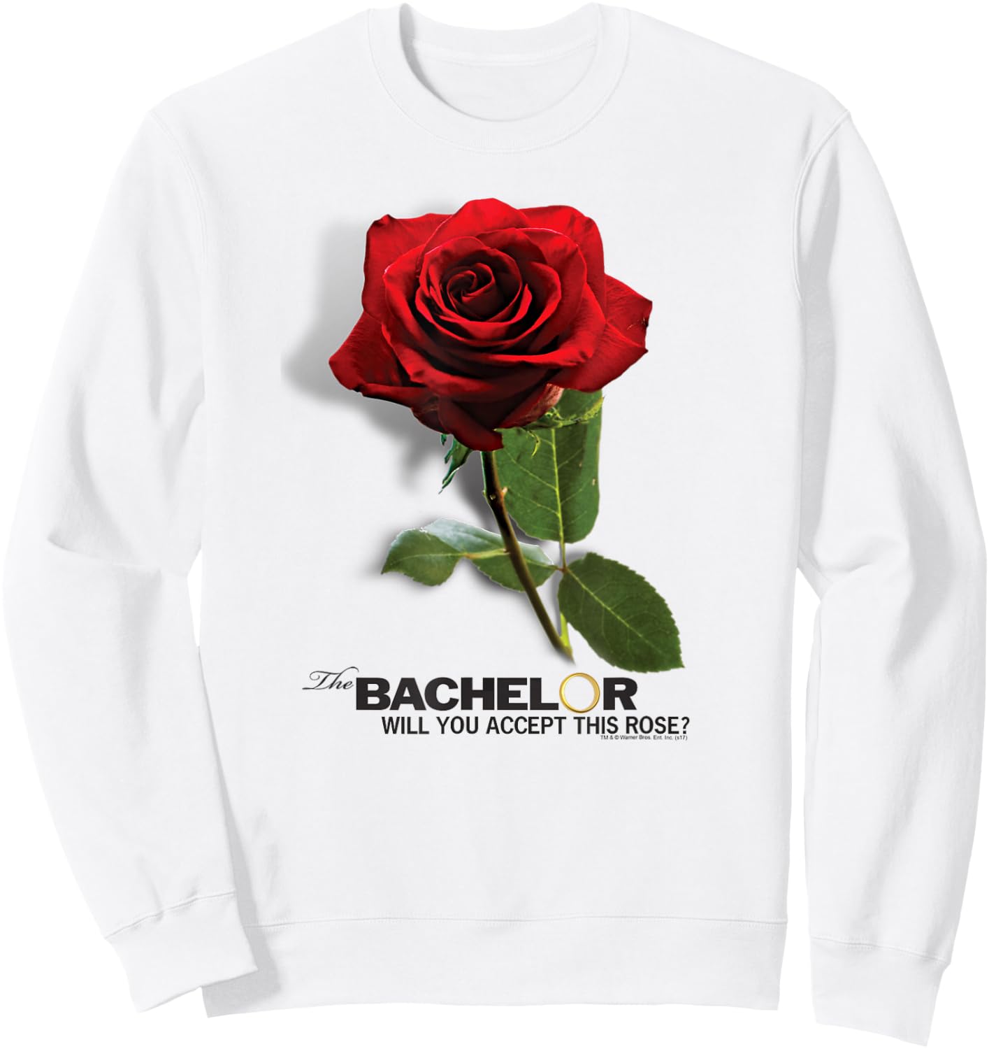 The Bachelor I Accept Sweatshirt - Sweatshirt | White