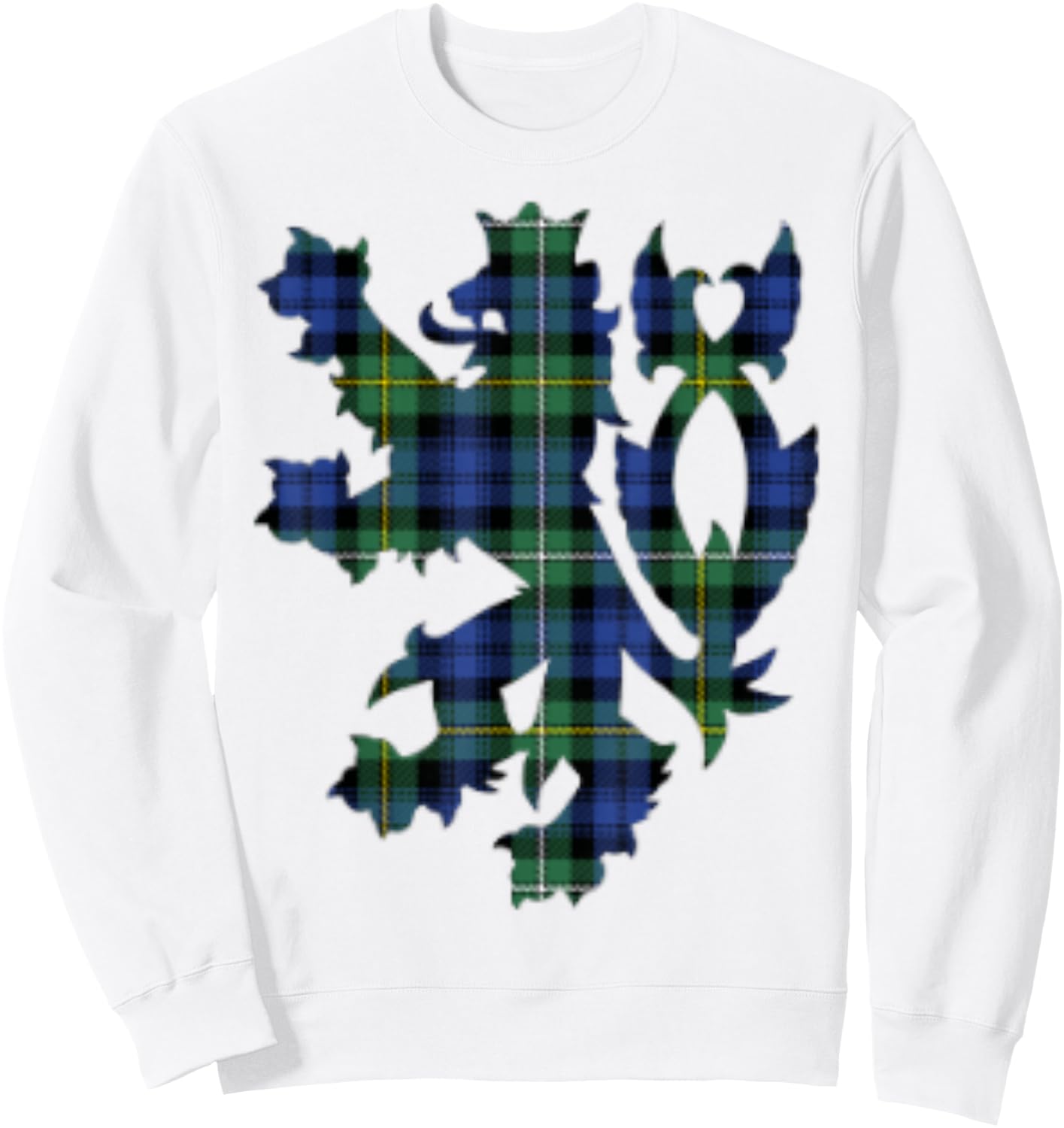 Clan Campbell of Argyll Tartan Family Name Scotland Pride Sweatshirt - Sweatshirt | White
