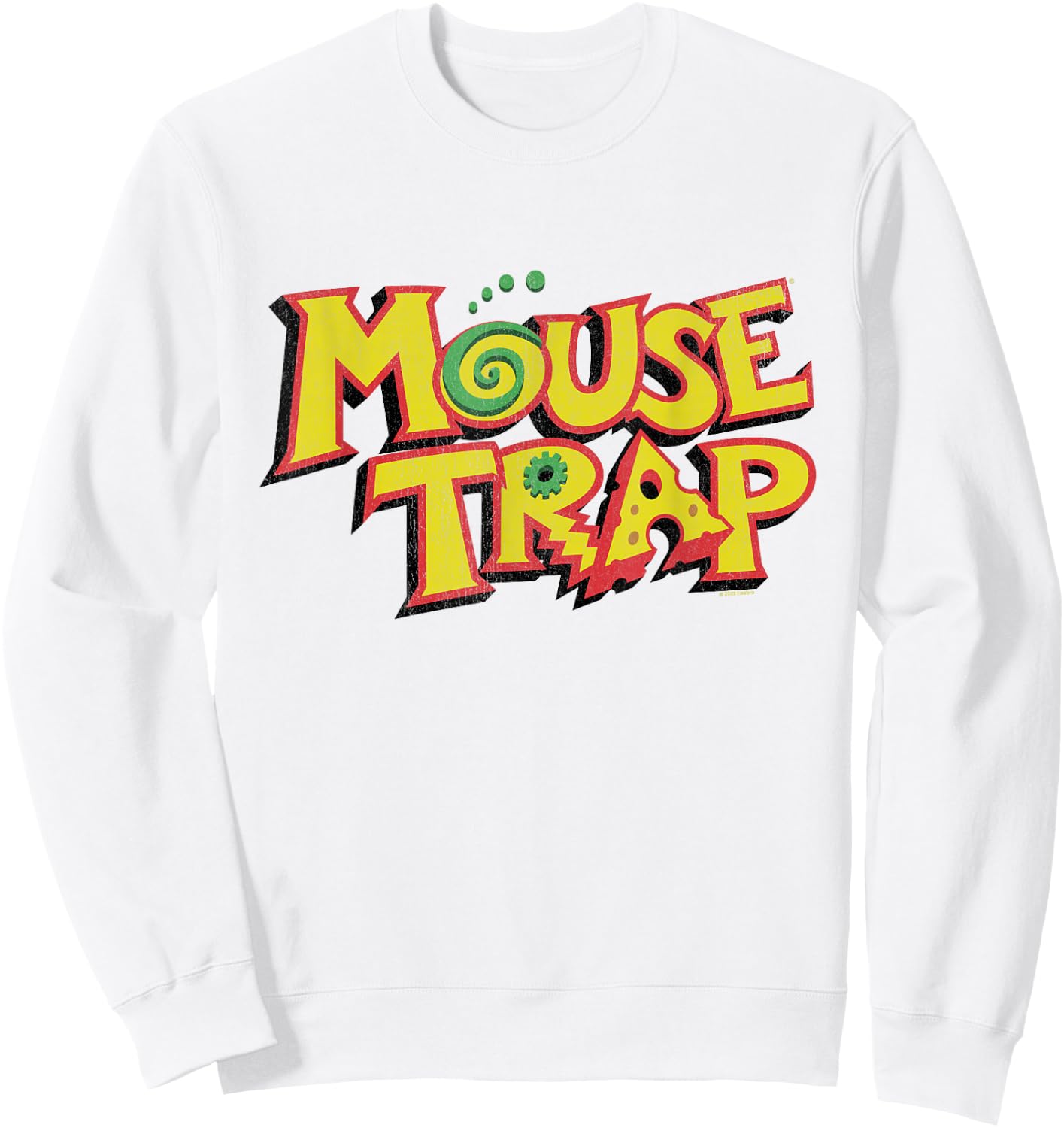 Mouse Trap Logo Sweatshirt - Sweatshirt | White