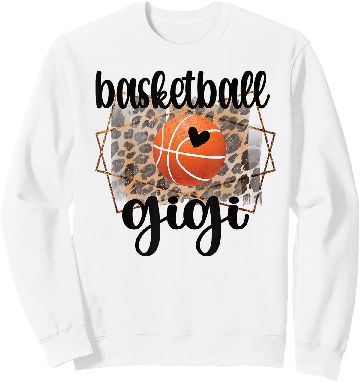 Basketball Gigi Grandma Gigi Of A Basketball Player Sweatshirt - Sweatshirt | White