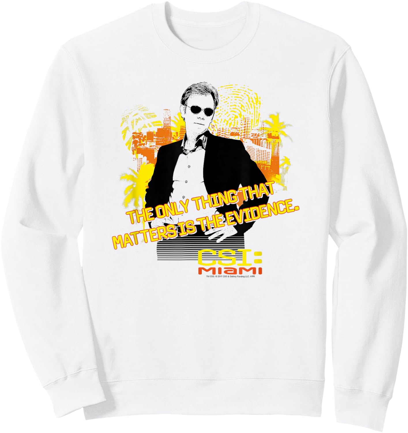CSI: Miami Hand On Hips Sweatshirt - Sweatshirt | White