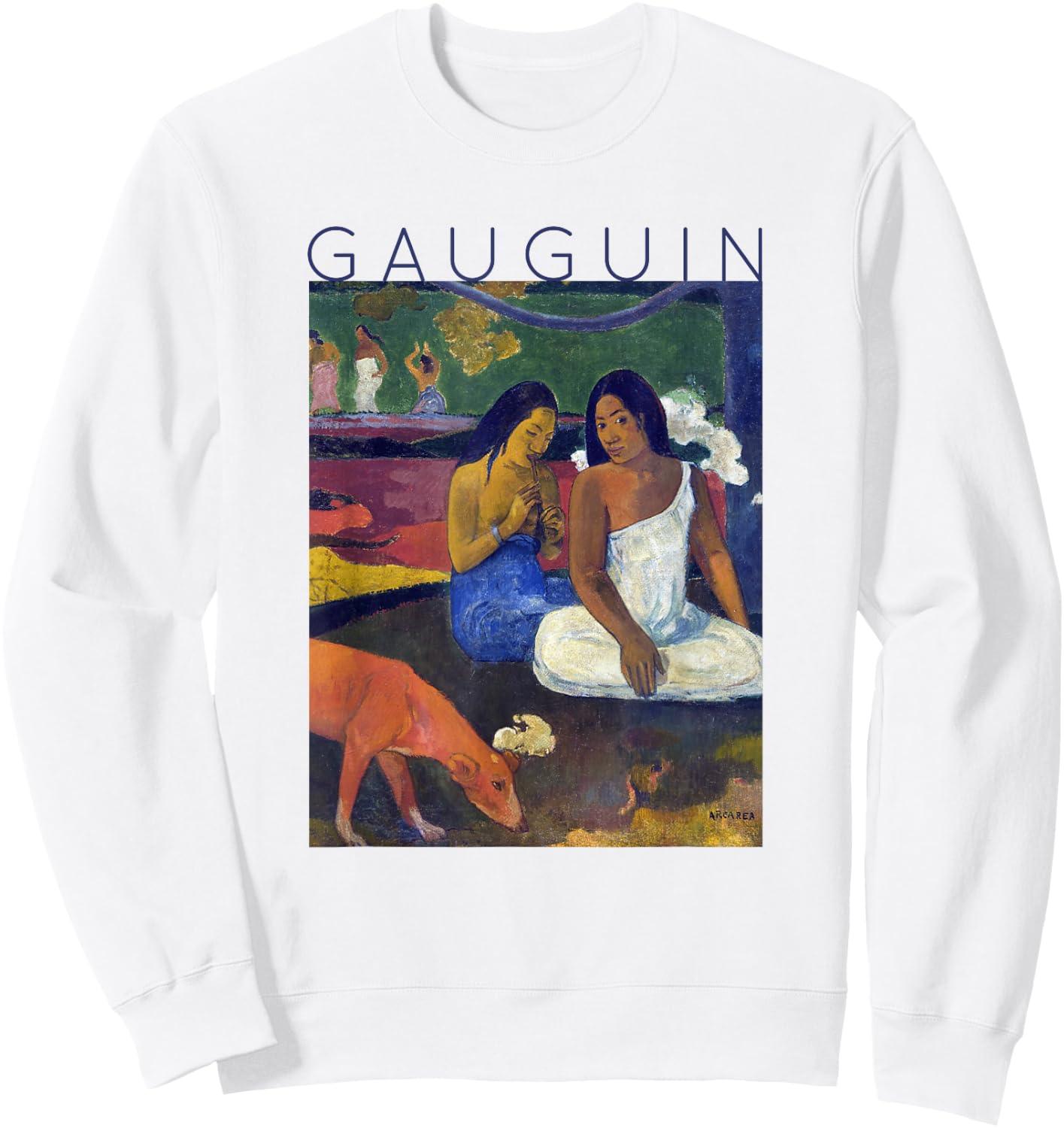 Paul Gauguin - Arearea Sweatshirt - Sweatshirt | White